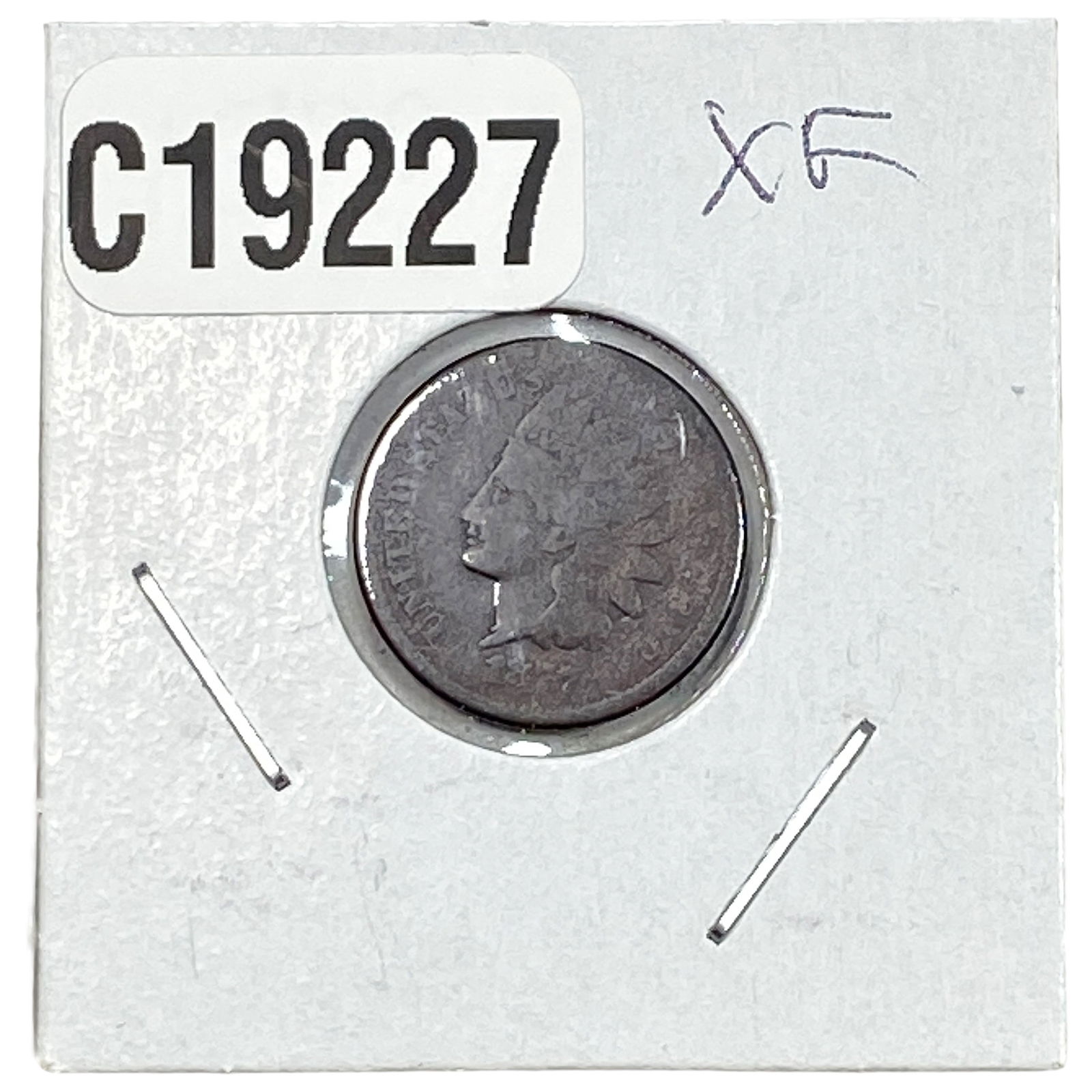 1877 Indian Head Cent (1 of 2)