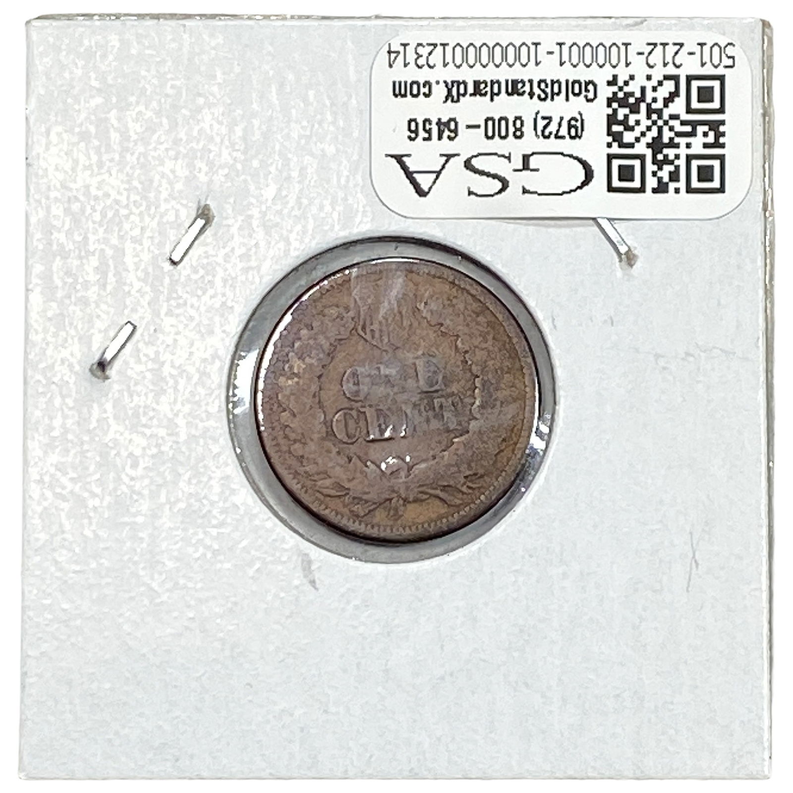 1877 Indian Head Cent - 2