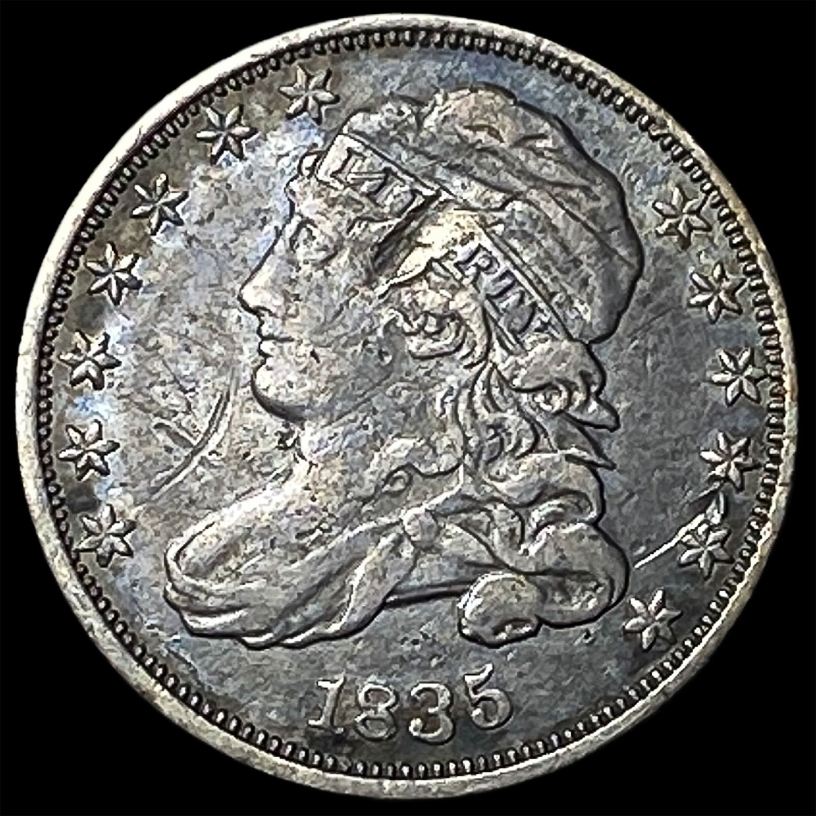 1835 Capped Bust Dime HIGH GRADE: 1835 Capped Bust Dime HIGH GRADE