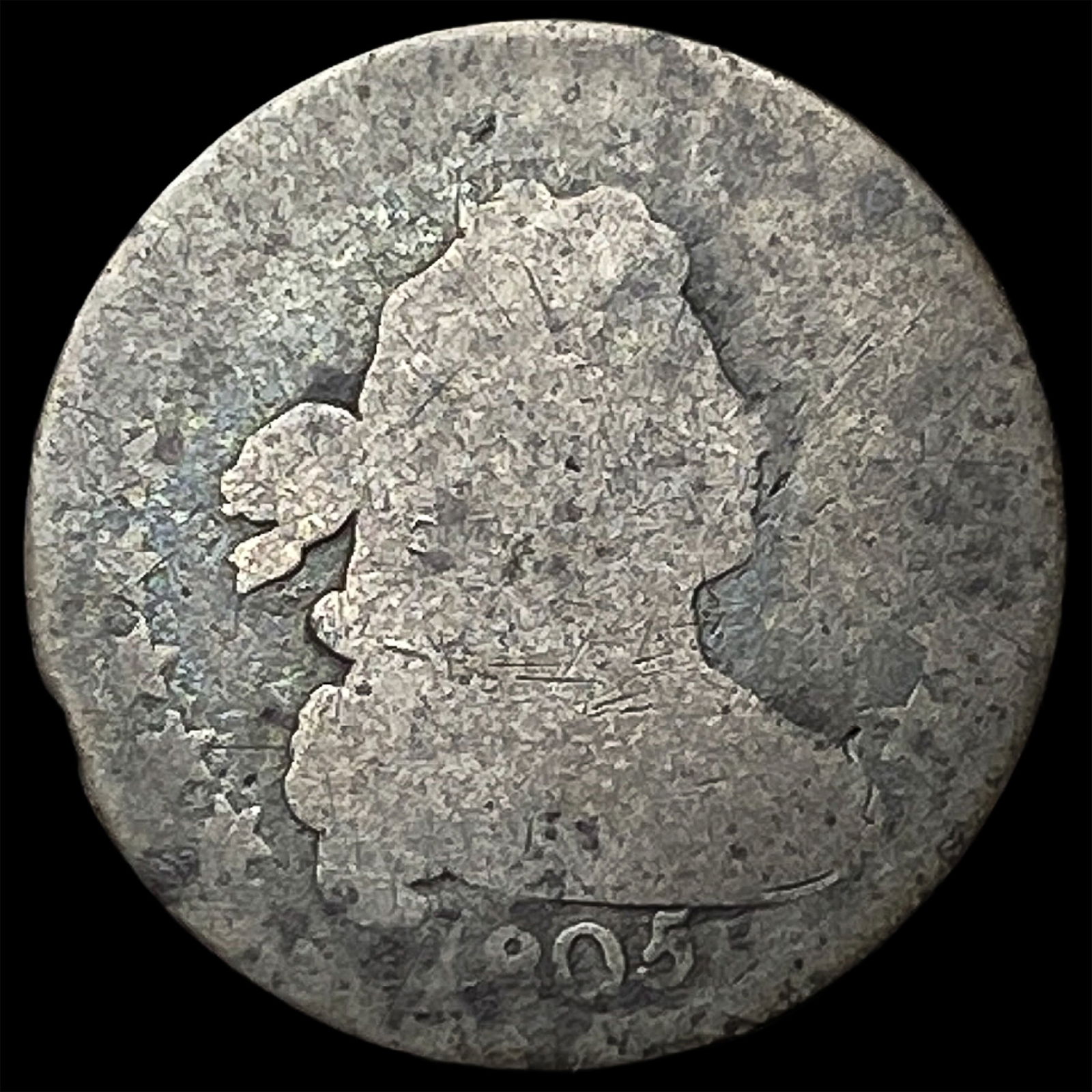 1805 Draped Bust Half Cent NICELY CIRCULATED (1 of 2)