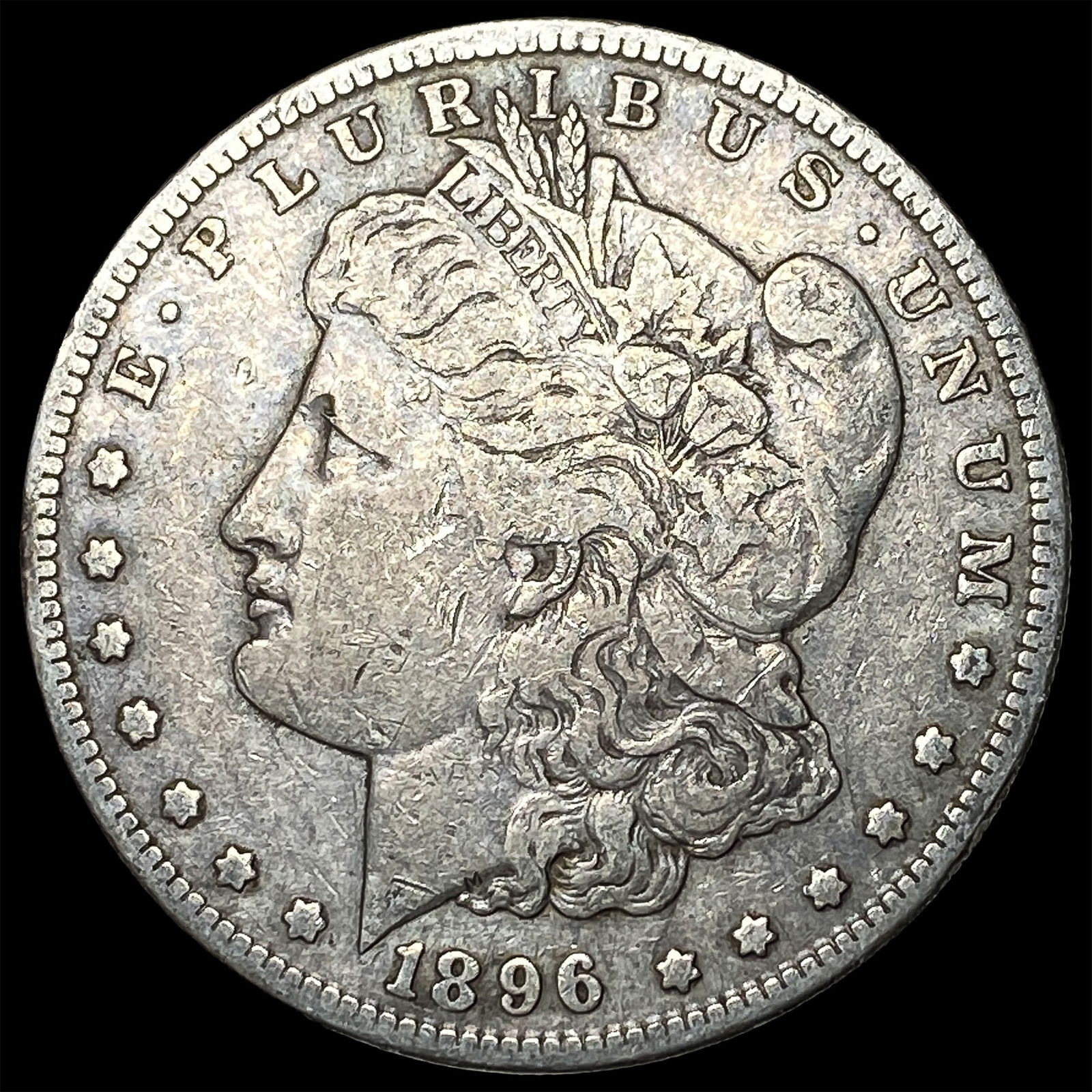 1896-S Silver Morgan Dollar LIGHTLY CIRCULATED: 1896-S Silver Morgan Dollar LIGHTLY CIRCULATED