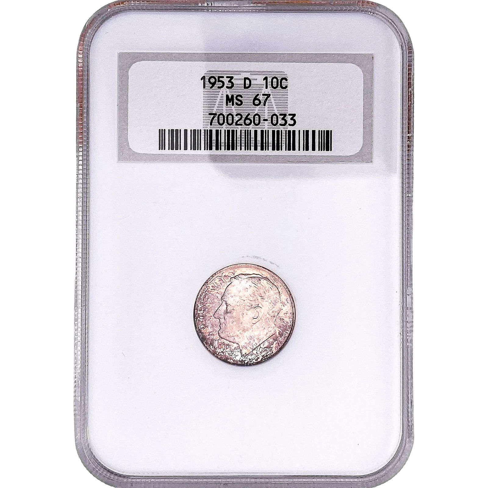 1953-D Roosevelt Dime NGC MS67 (1 of 2)