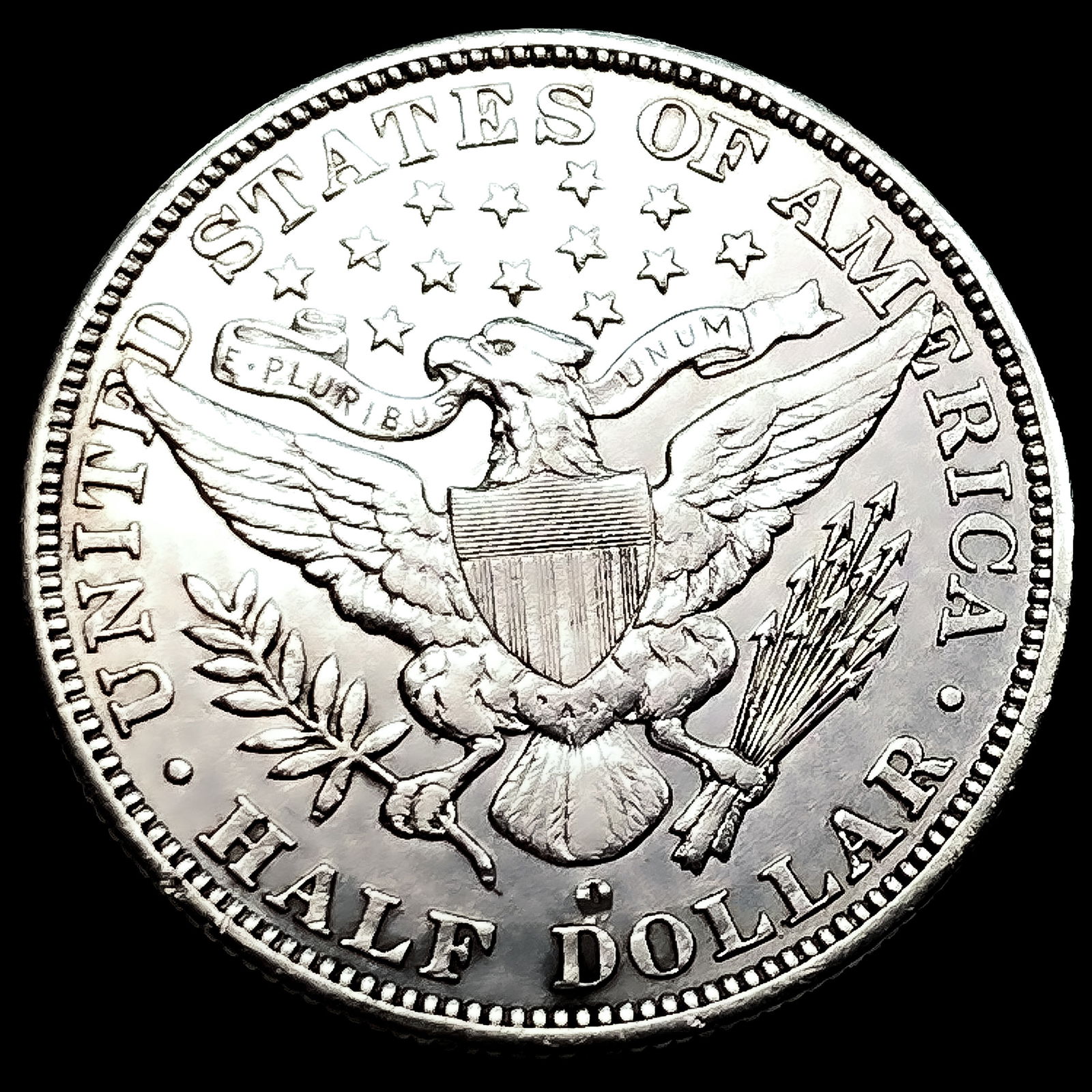 1892-O Barber Half Dollar UNCIRCULATED - 2