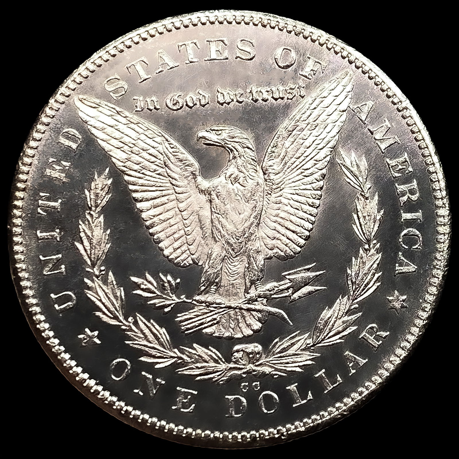 1878-CC Morgan Silver Dollar GEM BU + - 2