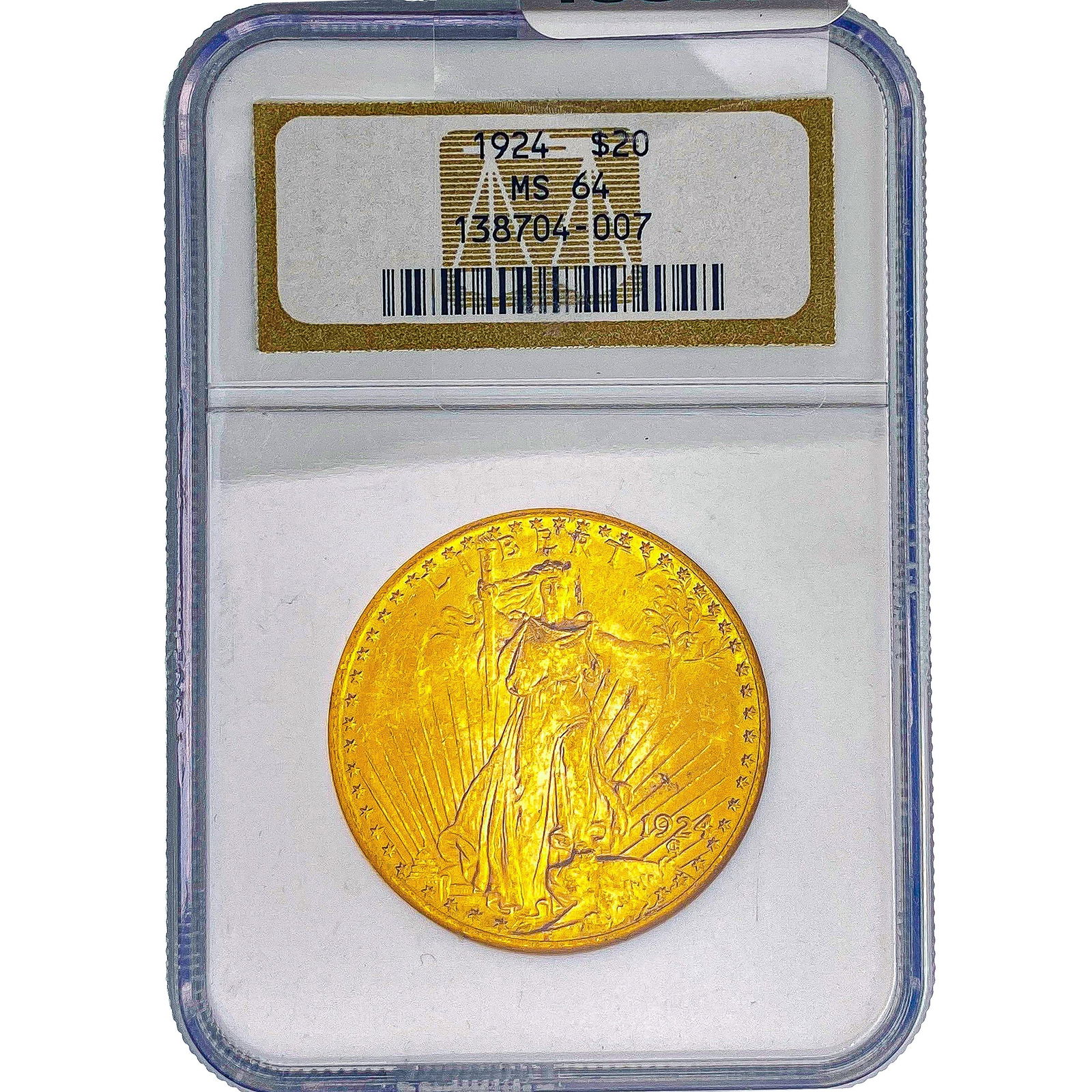 1924 $20 Gold Double Eagle NGC MS64 (1 of 2)