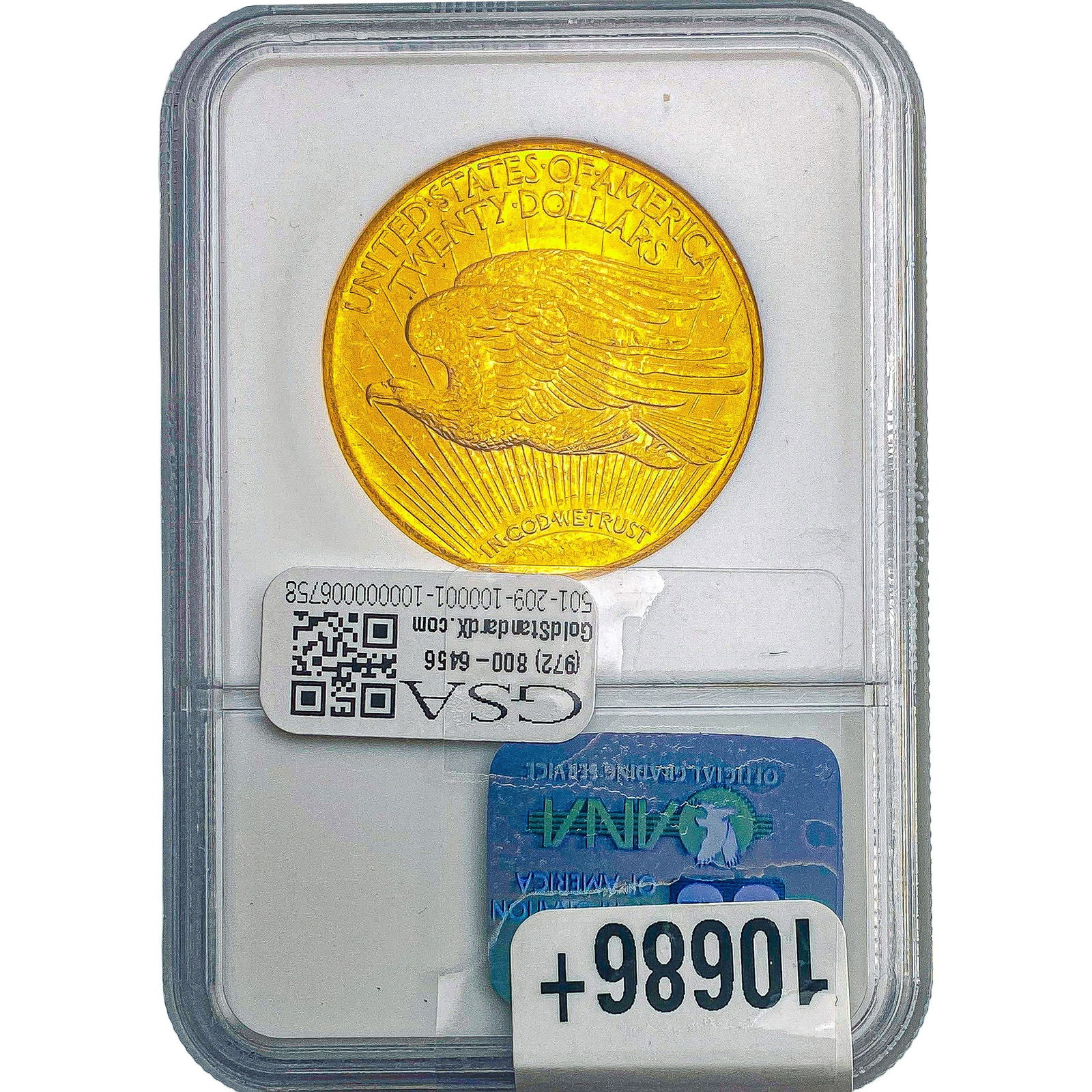 1924 $20 Gold Double Eagle NGC MS64 - 2