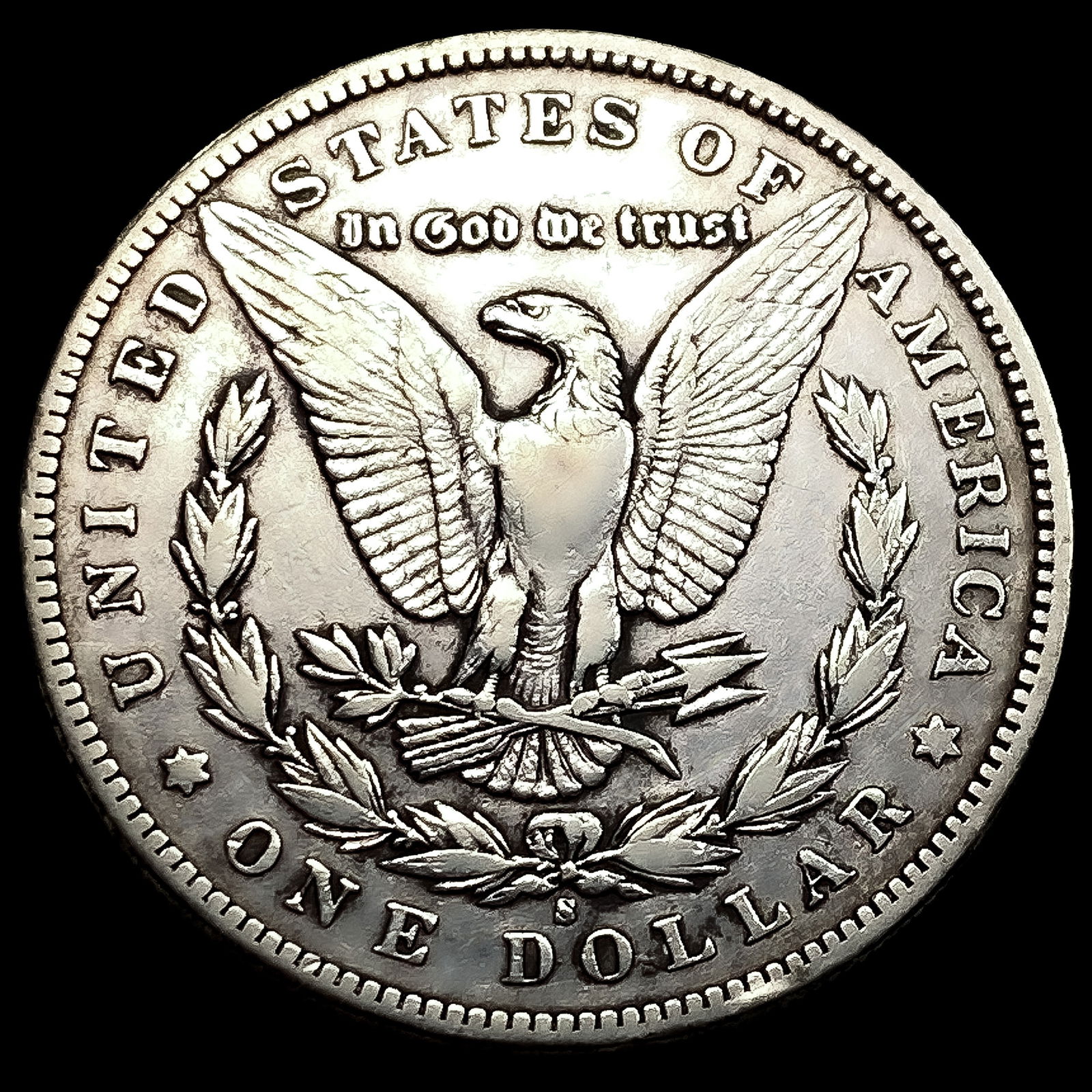 1895-S Morgan Silver Dollar NEARLY UNCIRCULATED - 2