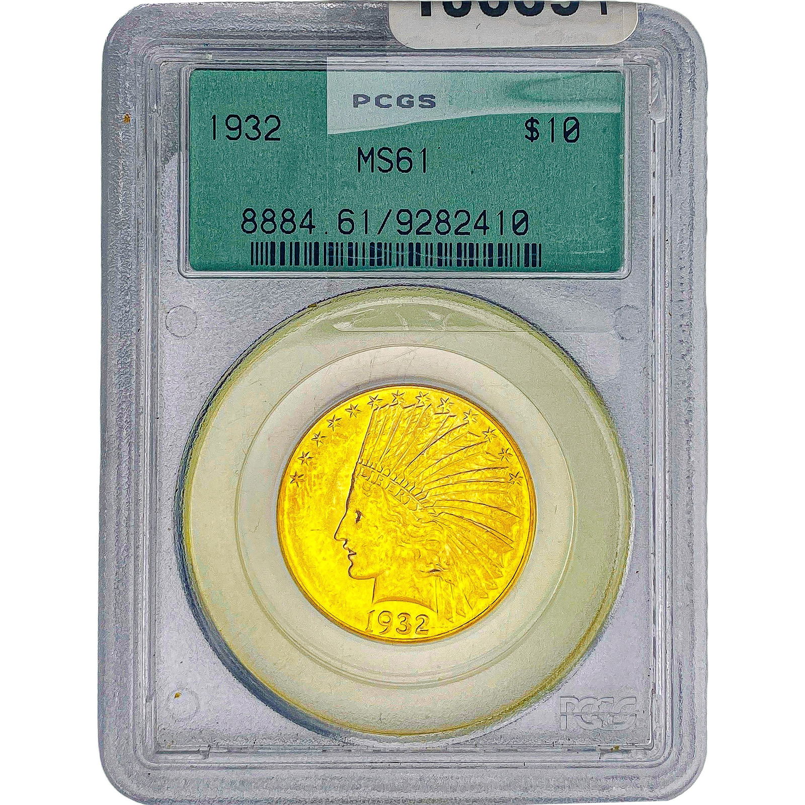 1932 $10 Gold Eagle PCGS MS61: 1932 $10 Gold Eagle PCGS MS61