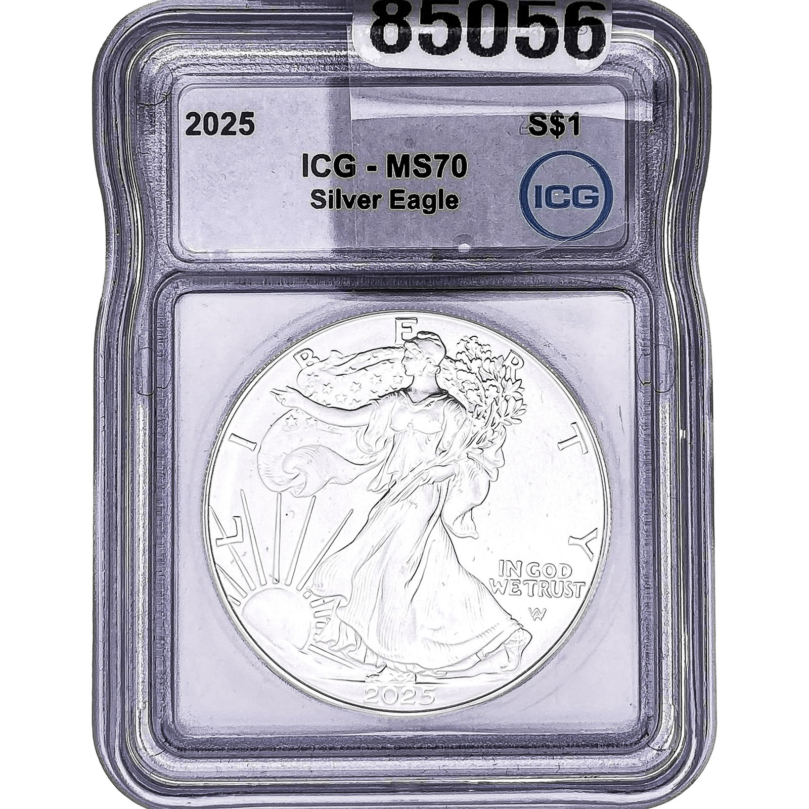 2025 Silver Eagle ICG MS70 (1 of 2)