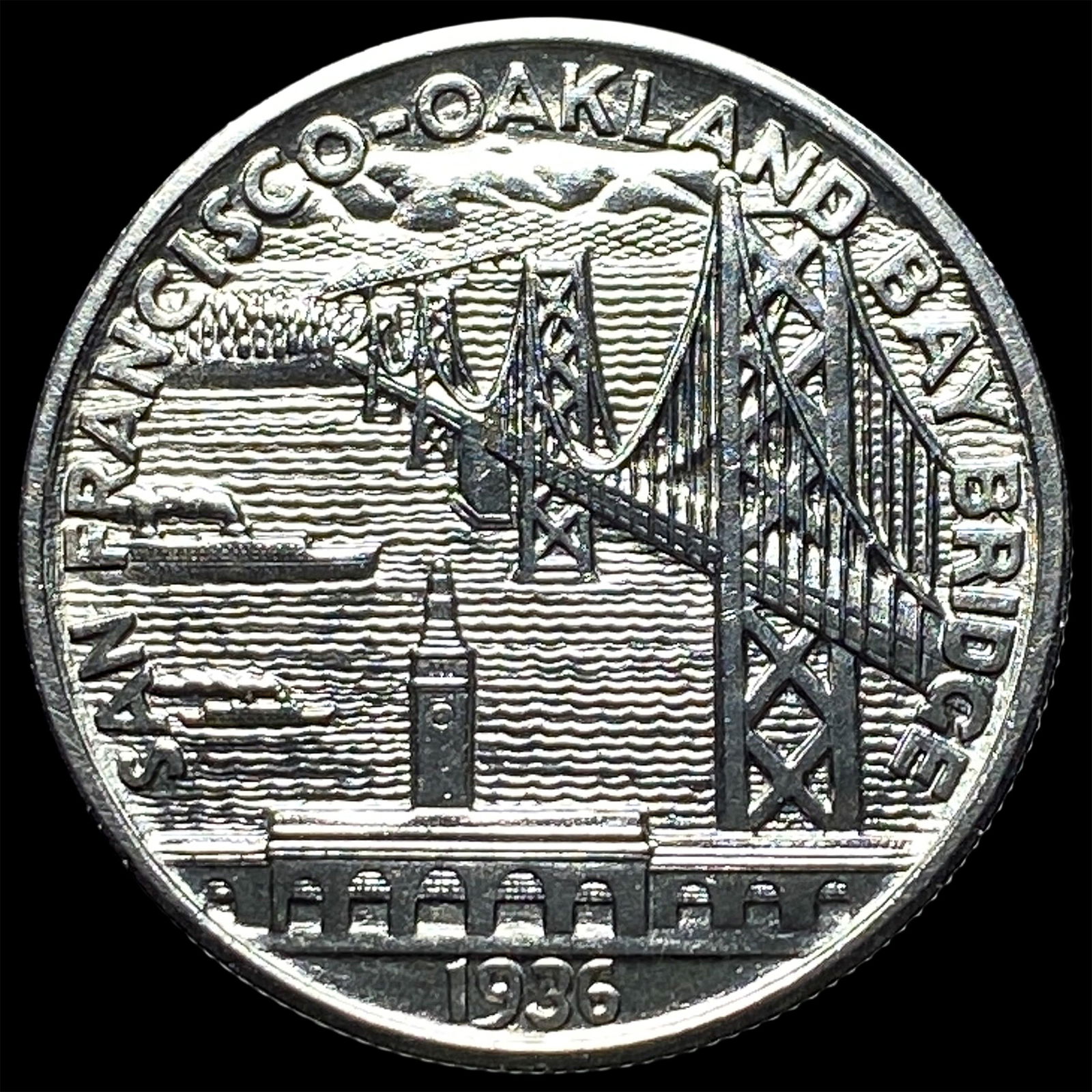 1936 Silver Bay Bridge Half Dollar UNCIRCULATED - 2