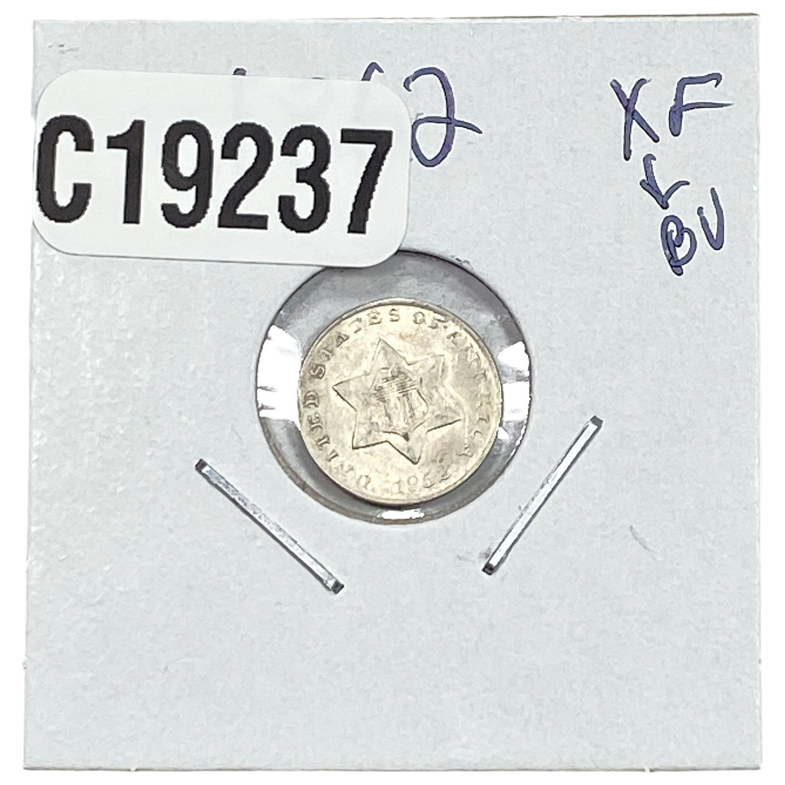 1862 Silver Three Cent (1 of 2)