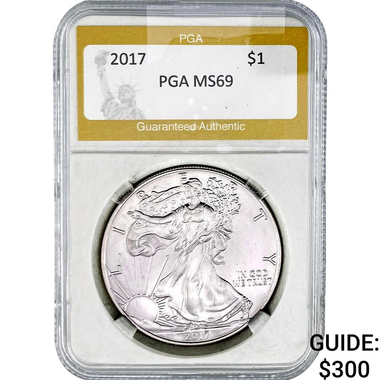 2017 Silver Eagle PGA MS69: 2017 Silver Eagle PGA MS69