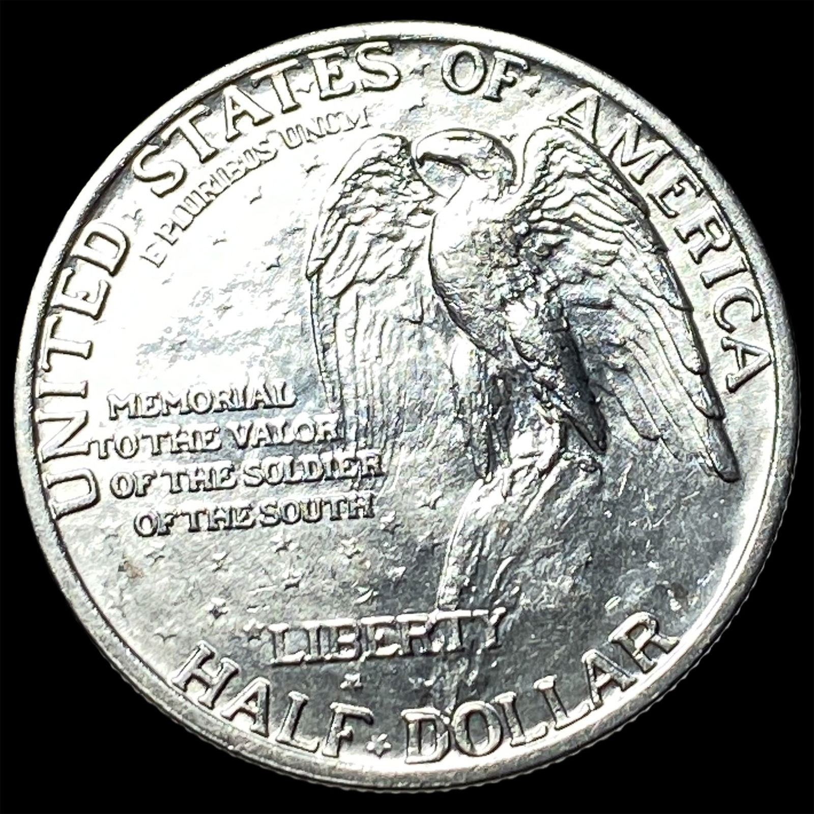 1925 Stone Mountain Silver Half Dollar UNCIRCULATED - 2