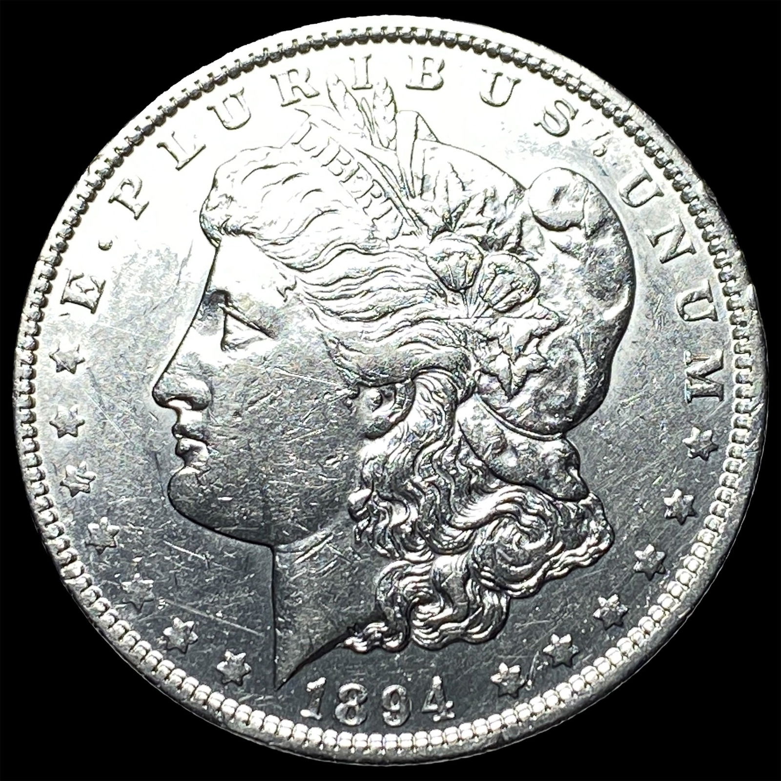 1925 Silver Stone Mountain Half Dollar CLOSELY UNCIRCULATED: 1925 Silver Stone Mountain Half Dollar CLOSELY UNCIRCULATED