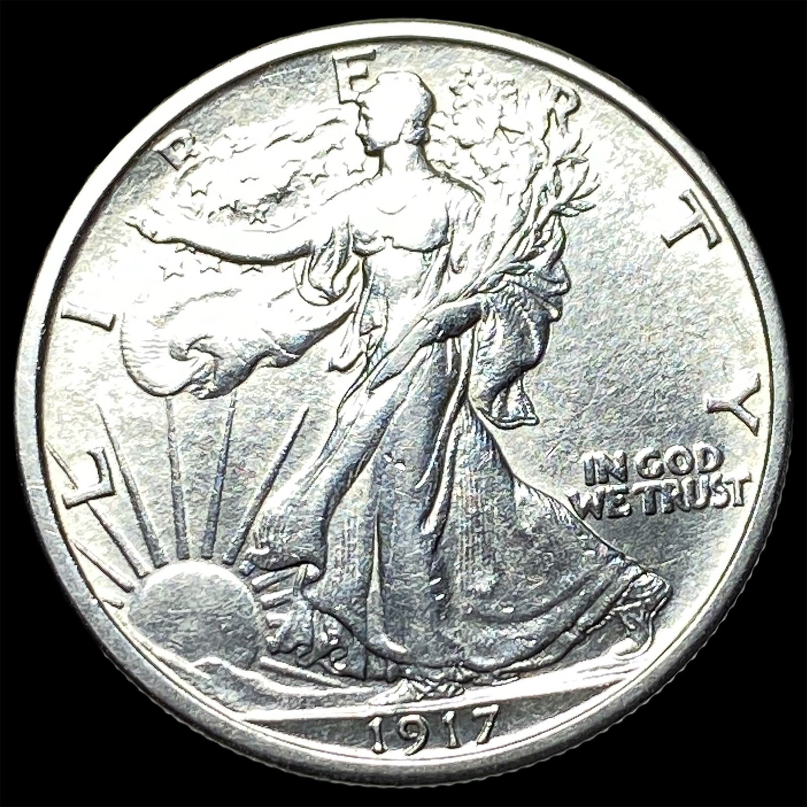 1917 Walking Liberty Half Dollar UNCIRCULATED (1 of 2)