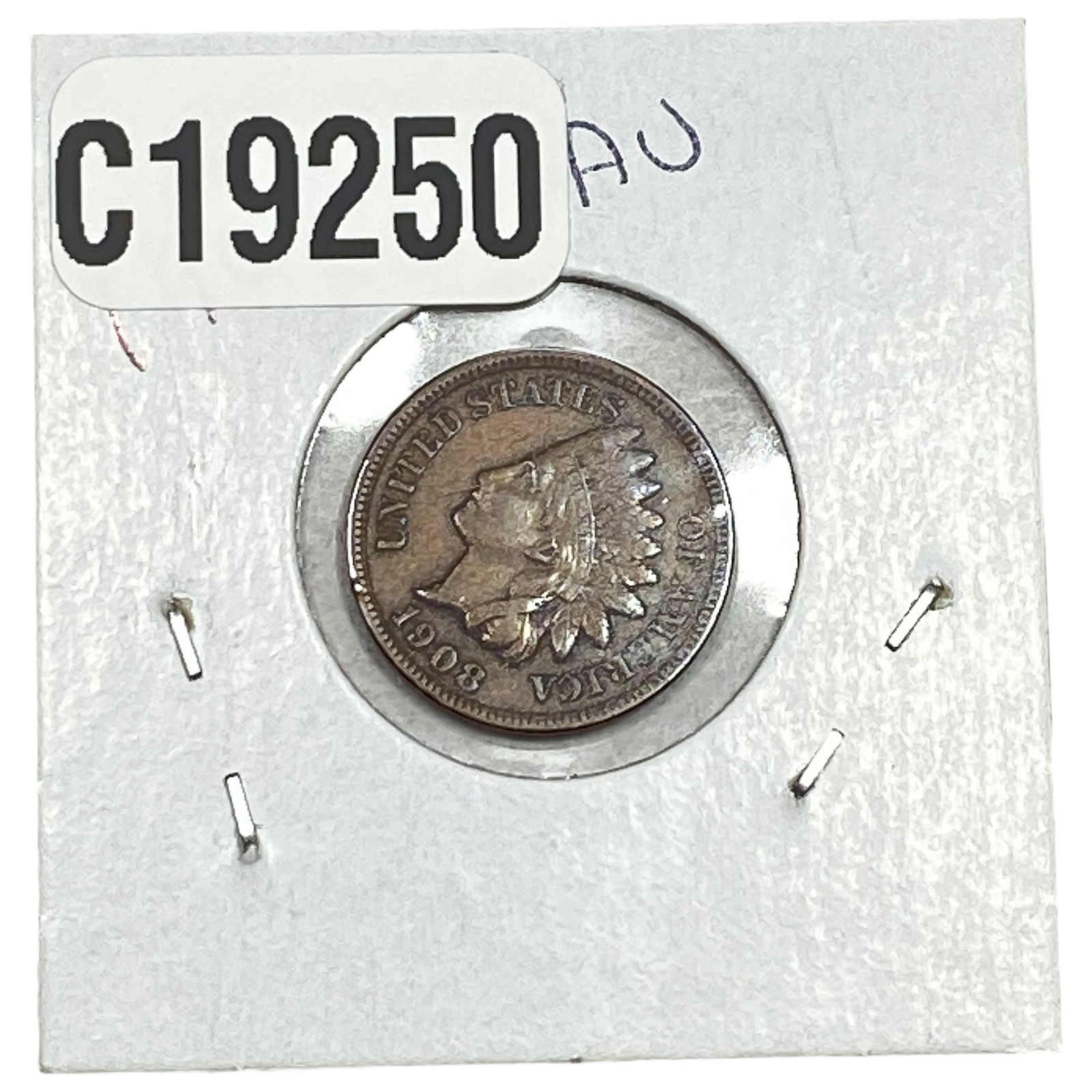 1908-S Indian Head Cent: 1908-S Indian Head Cent