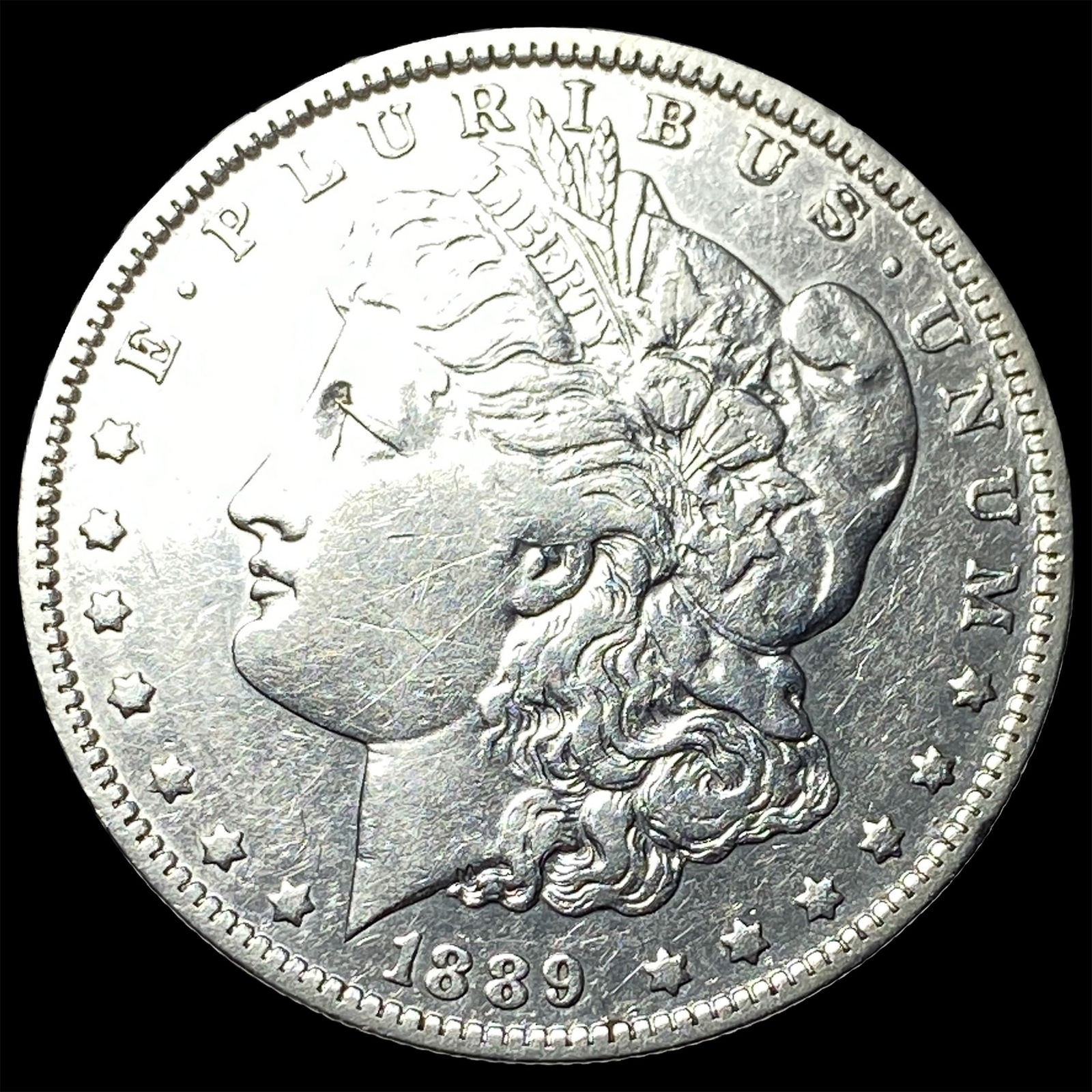 1921 Silver Morgan Dollar NEARLY UNCIRCULATED: 1921 Silver Morgan Dollar NEARLY UNCIRCULATED