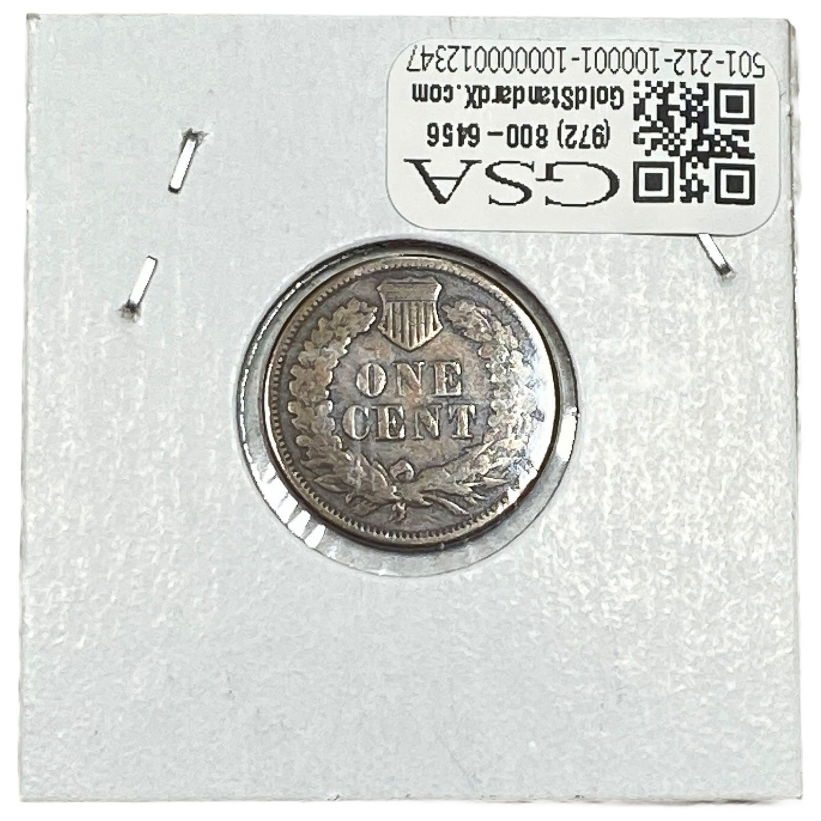 1877 Indian Head Cent - 2