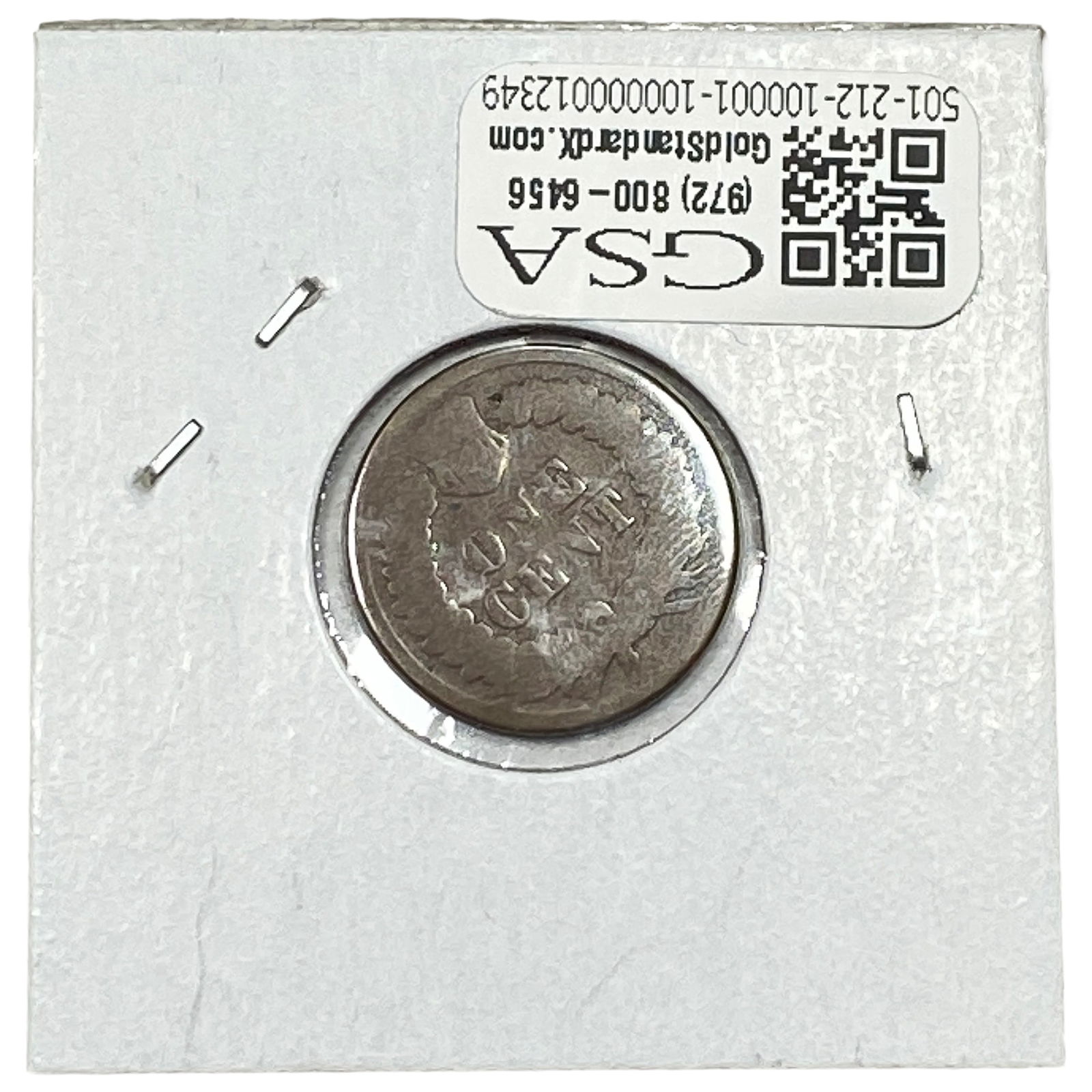 1877 Indian Head Cent - 2