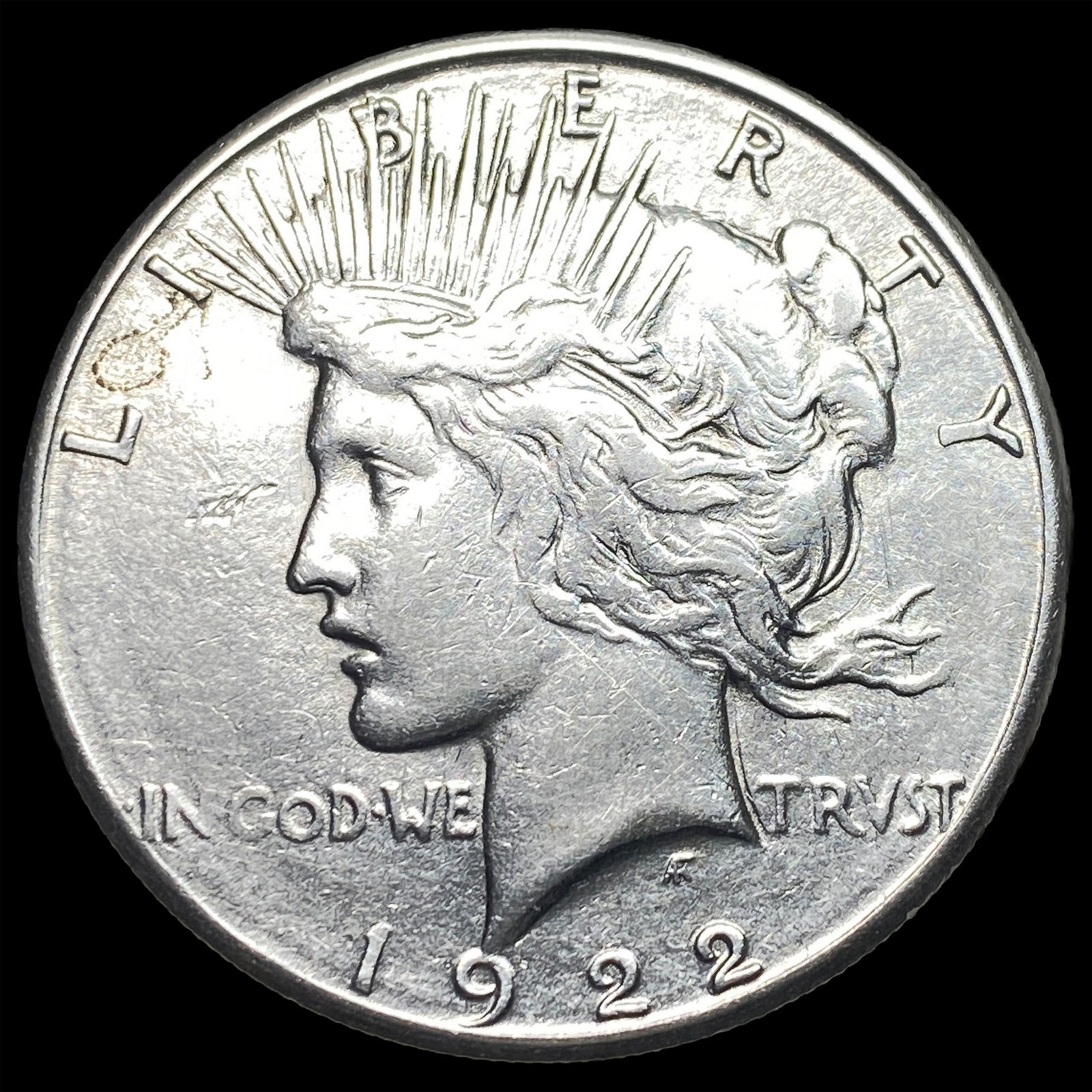 1922 Silver Peace Dollar CLOSELY UNCIRCULATED: 1922 Silver Peace Dollar CLOSELY UNCIRCULATED