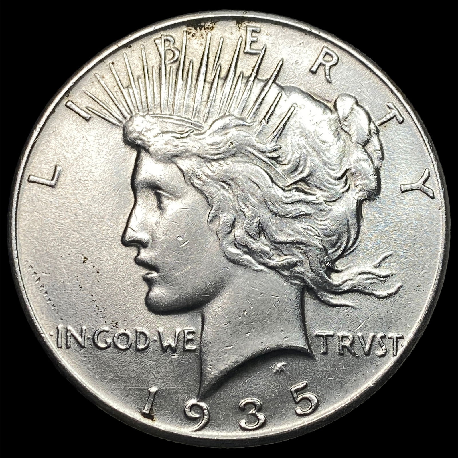 1935 Silver Peace Dollar UNCIRCULATED: 1935 Silver Peace Dollar UNCIRCULATED
