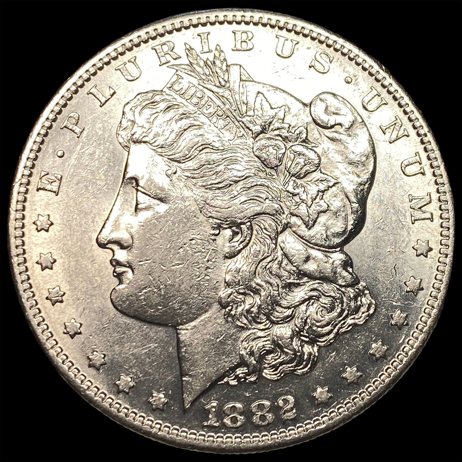 1882-S Silver Morgan Dollar UNCIRCULATED: 1882-S Silver Morgan Dollar UNCIRCULATED