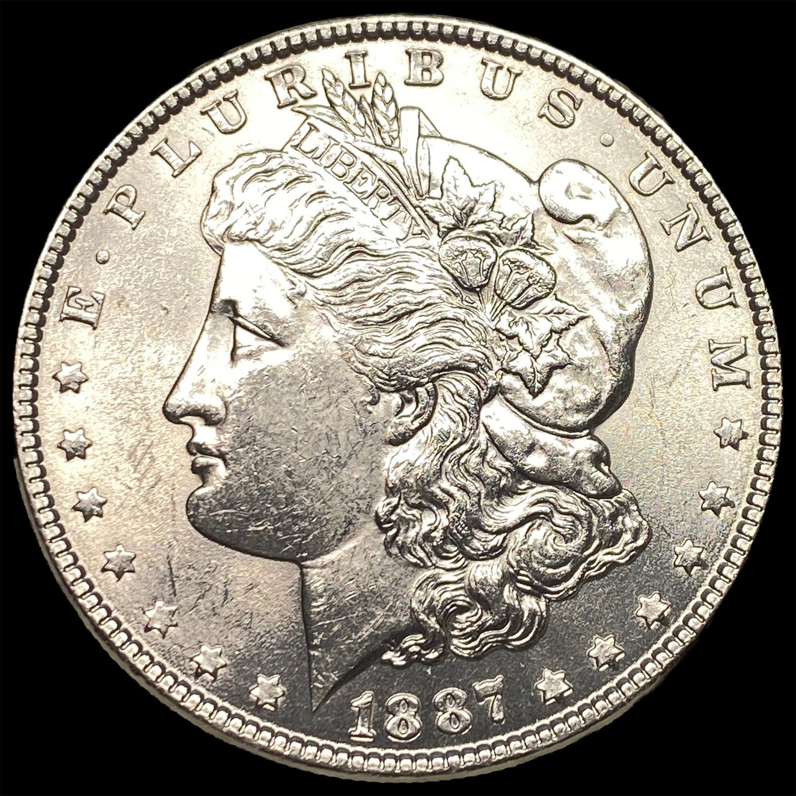 1887 Morgan Silver Dollar CHOICE BU (1 of 2)