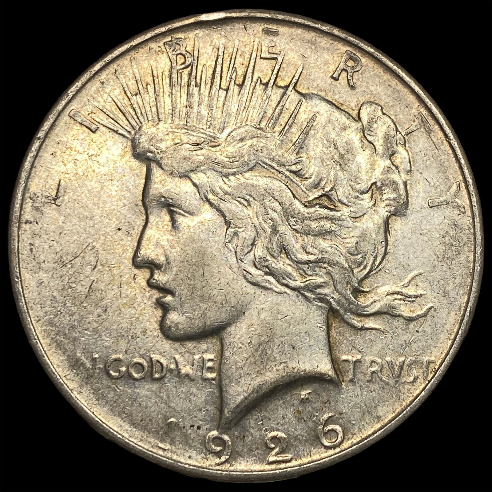 1926-D Silver Peace Dollar CLOSELY UNCIRCULATED (1 of 2)