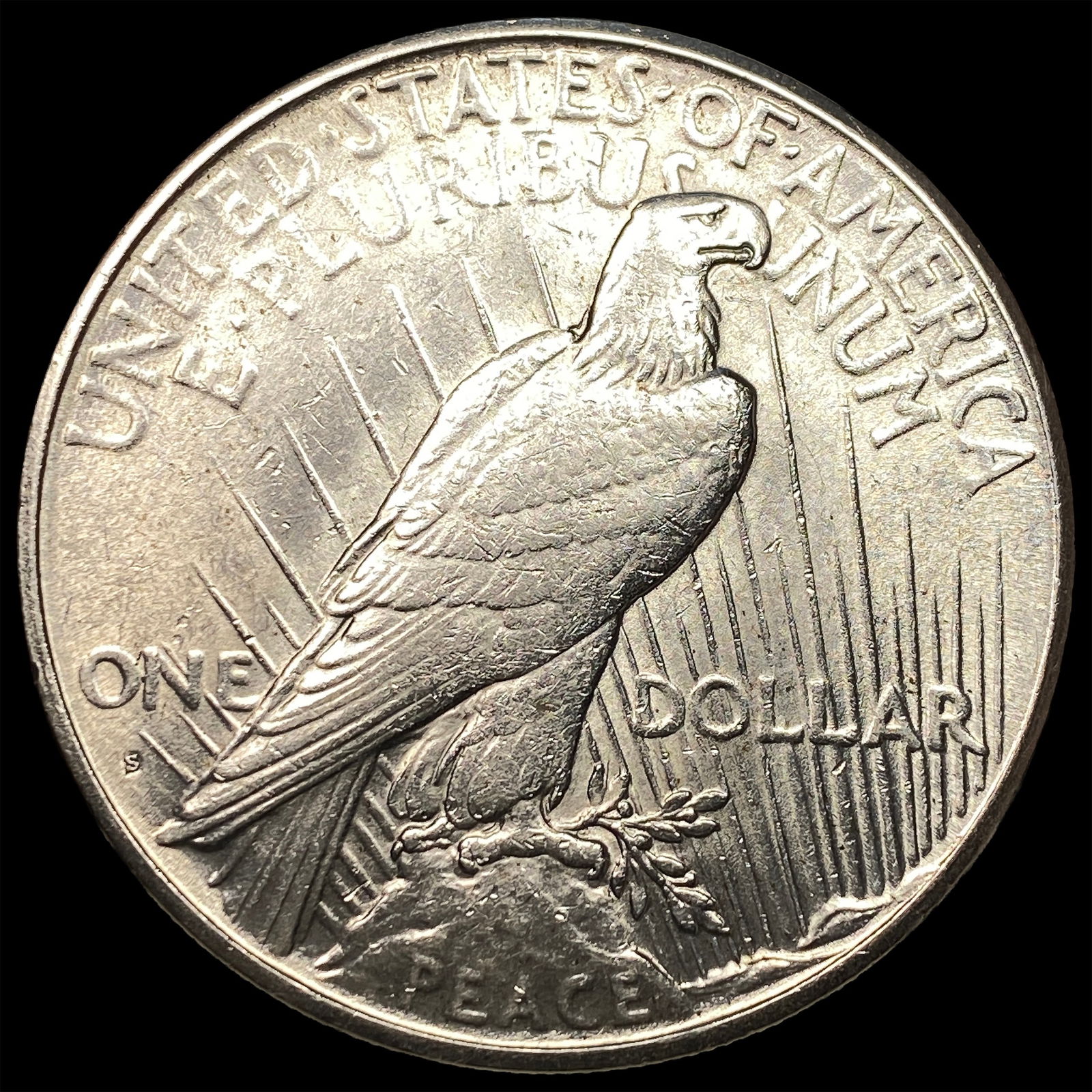 1925-S Silver Peace Dollar UNCIRCULATED - 2