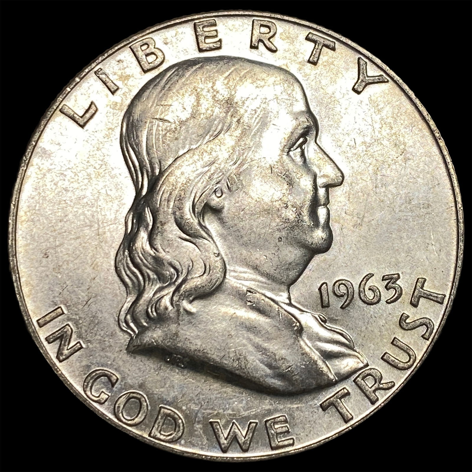 1963-D Silver Half Dollar Franklin UNCIRCULATED: 1963-D Silver Half Dollar Franklin UNCIRCULATED
