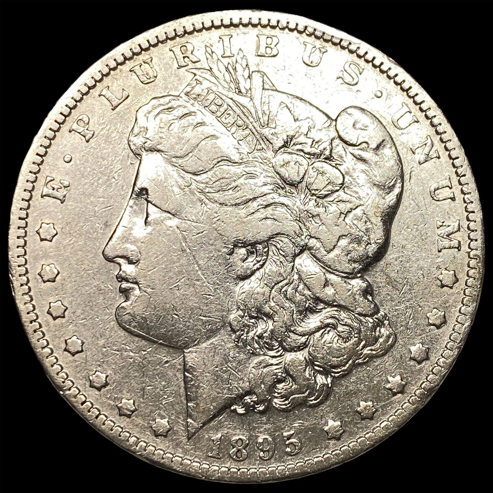 1895-O Silver Morgan Dollar LIGHTLY CIRCULATED (1 of 2)
