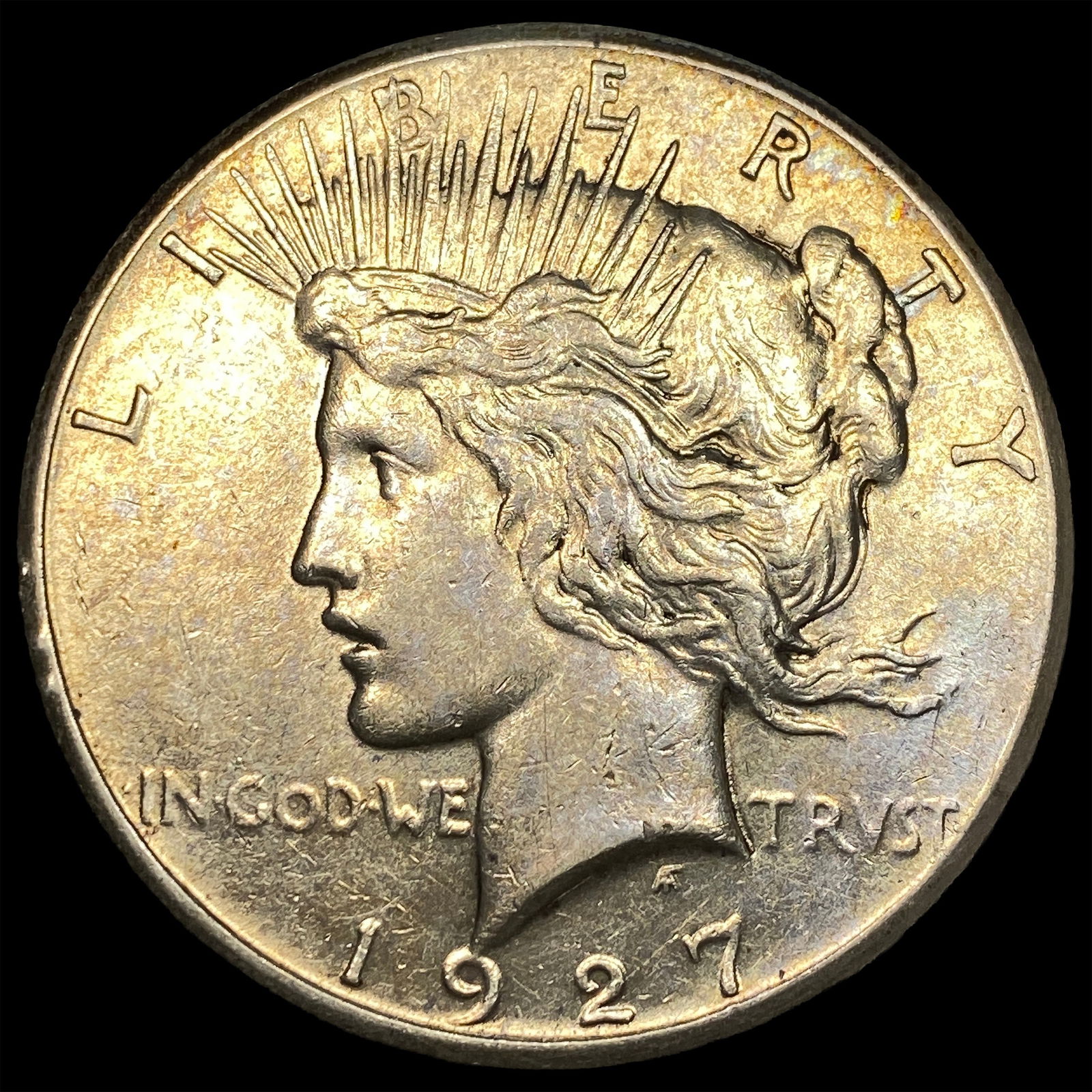 1927 Peace Silver Dollar CLOSELY UNCIRCULATED: 1927 Peace Silver Dollar CLOSELY UNCIRCULATED