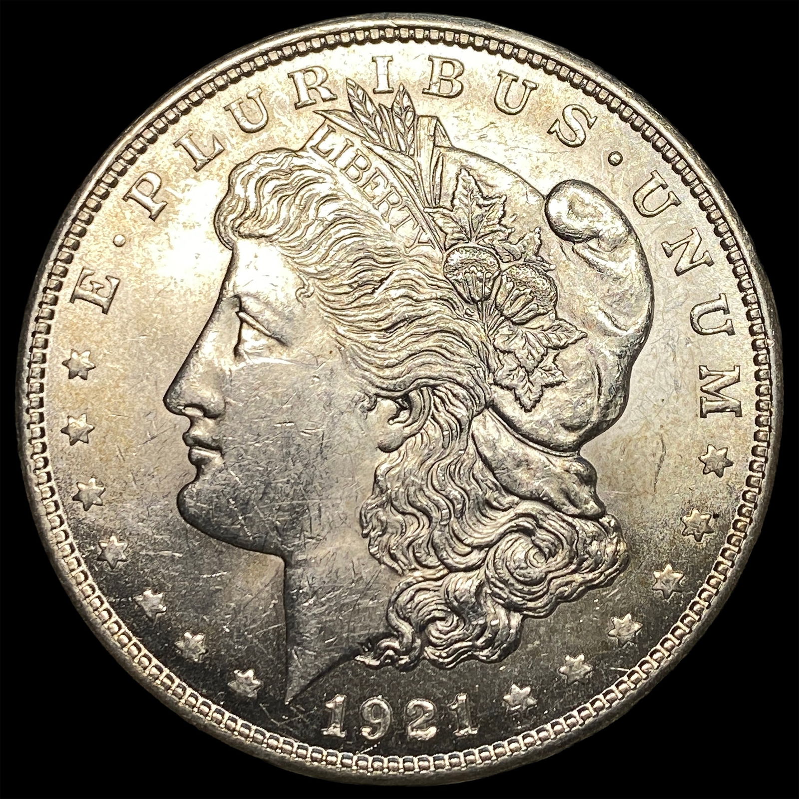 1921 Silver Morgan Dollar CHOICE BU: 1921 Silver Morgan Dollar CHOICE BU
