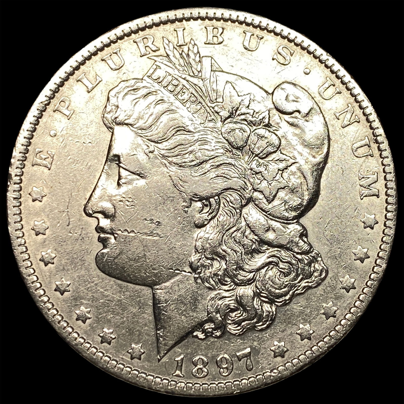 1897-O Silver Morgan Dollar CLOSELY UNCIRCULATED: 1897-O Silver Morgan Dollar CLOSELY UNCIRCULATED
