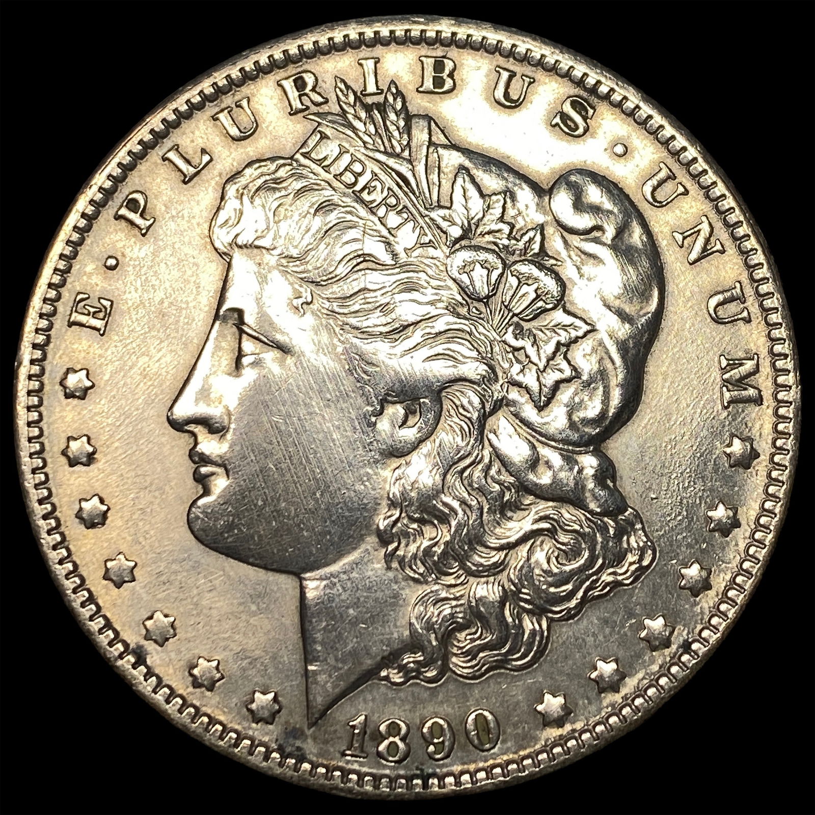 1890-O Silver Morgan Dollar CLOSELY UNCIRCULATED (1 of 2)