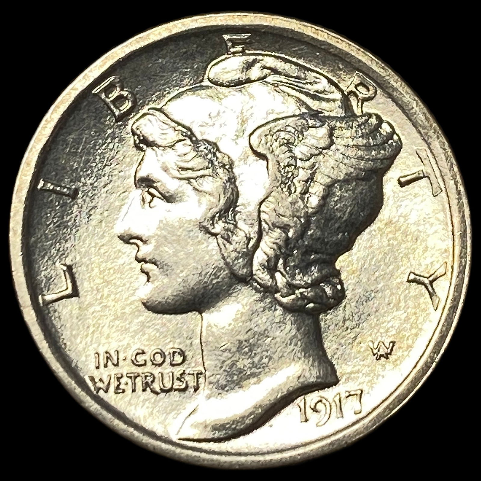 1917 Mercury Dime UNCIRCULATED (1 of 2)