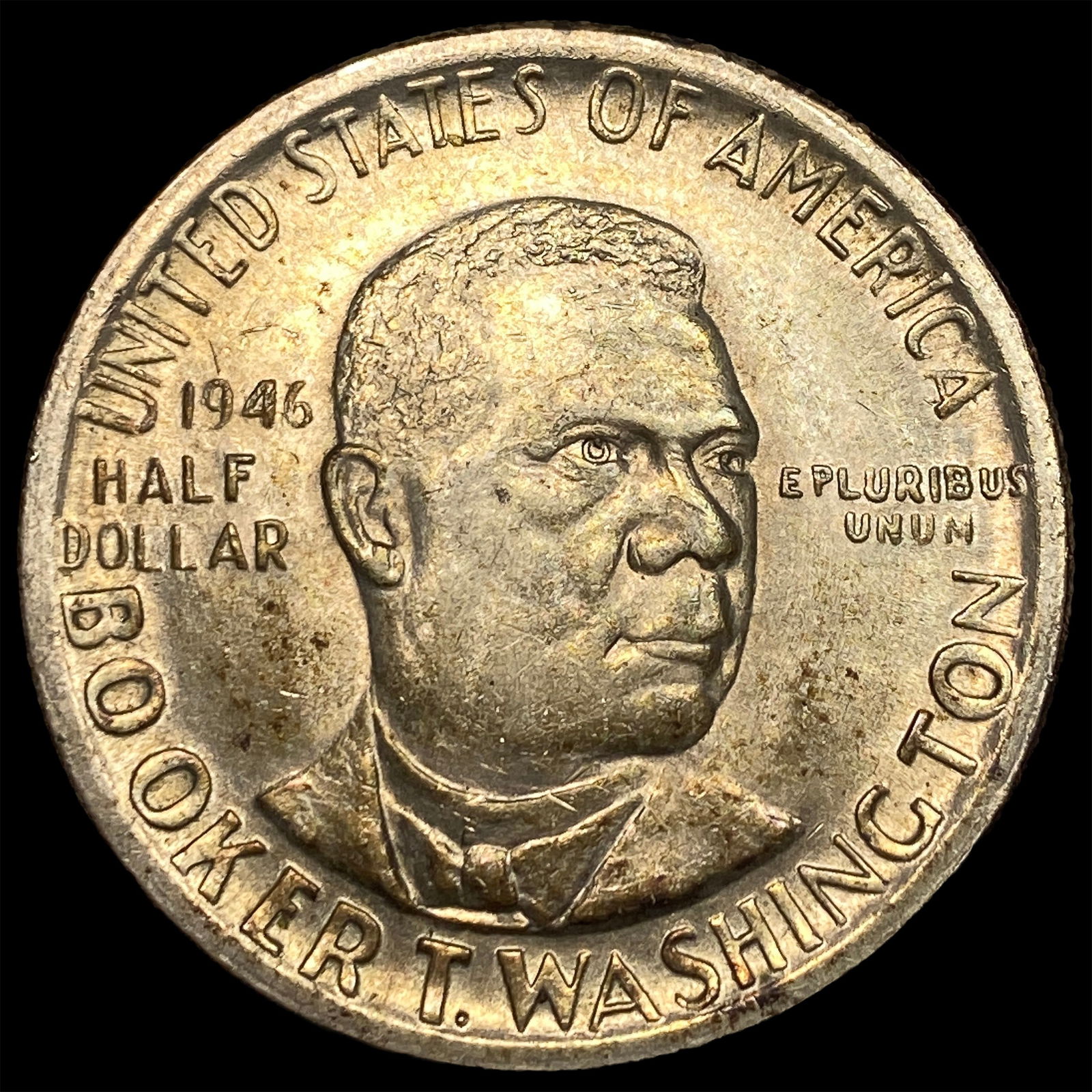 1946-S Silver Booker T. Washington Half Dollar CHOICE BU (1 of 2)