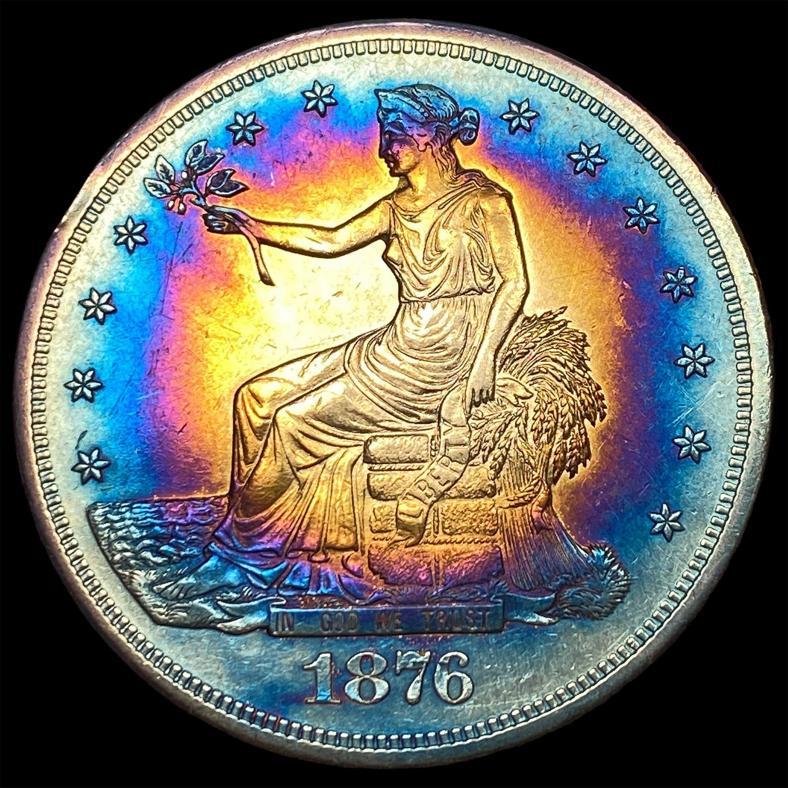 1876-S Silver Trade Dollar UNCIRCULATED: 1876-S Silver Trade Dollar UNCIRCULATED