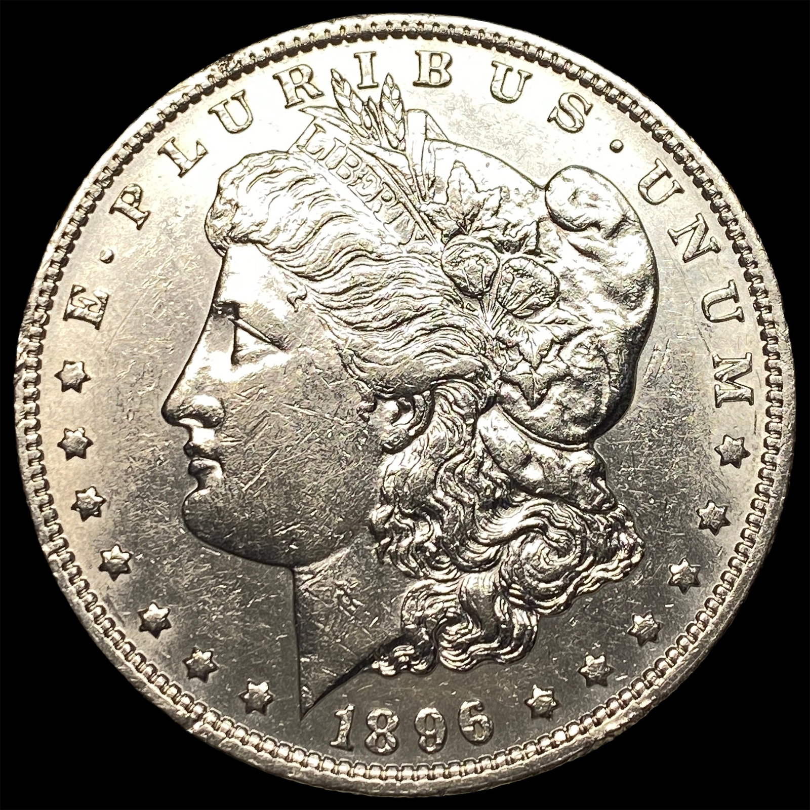 1896-O Silver Morgan Dollar CLOSELY UNCIRCULATED: 1896-O Silver Morgan Dollar CLOSELY UNCIRCULATED