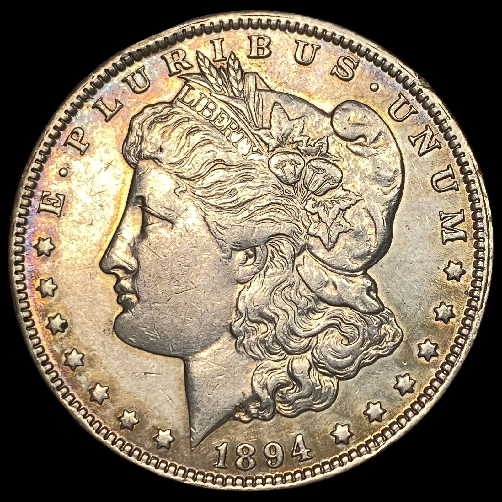 1894 Silver Morgan Dollar NEARLY UNCIRCULATED (1 of 2)