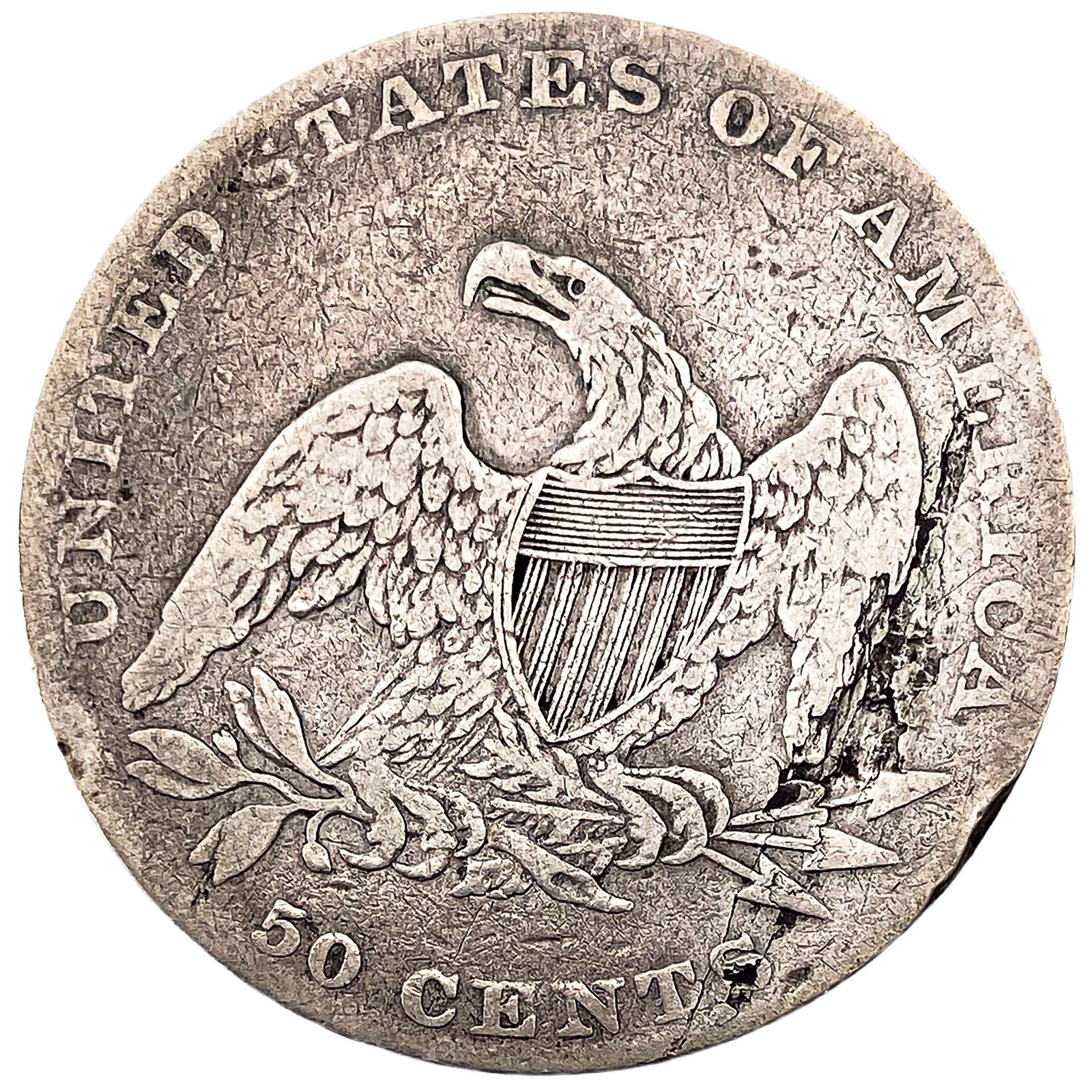 1837 Capped Bust Half Dollar - 2