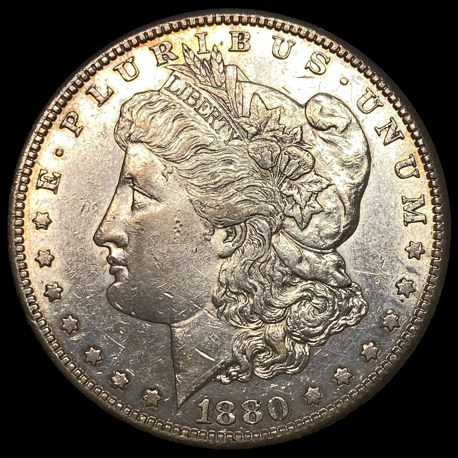 1880-S Silver Morgan Dollar UNCIRCULATED: 1880-S Silver Morgan Dollar UNCIRCULATED