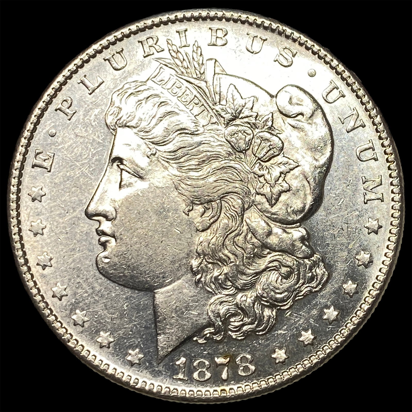 1878 Silver Morgan Dollar UNCIRCULATED: 1878 Silver Morgan Dollar UNCIRCULATED