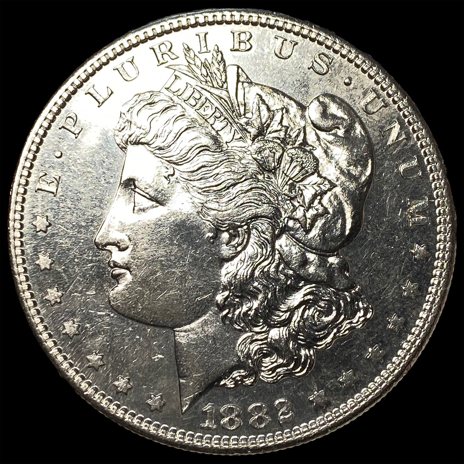 1882-S Silver Morgan Dollar UNCIRCULATED: 1882-S Silver Morgan Dollar UNCIRCULATED