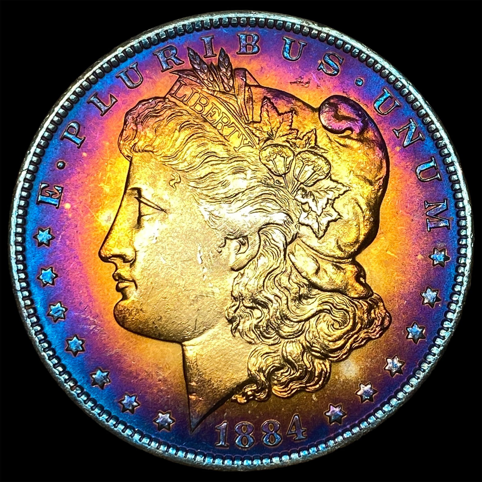 1884 Silver Morgan Dollar CHOICE BU: 1884 Silver Morgan Dollar CHOICE BU