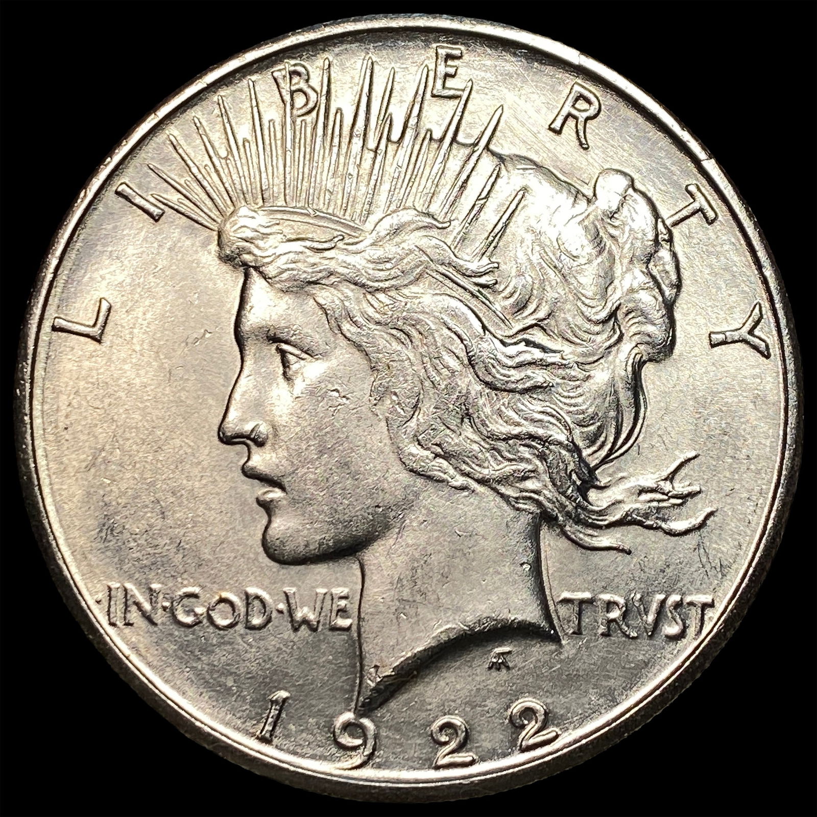 1922 Silver Peace Dollar UNCIRCULATED: 1922 Silver Peace Dollar UNCIRCULATED
