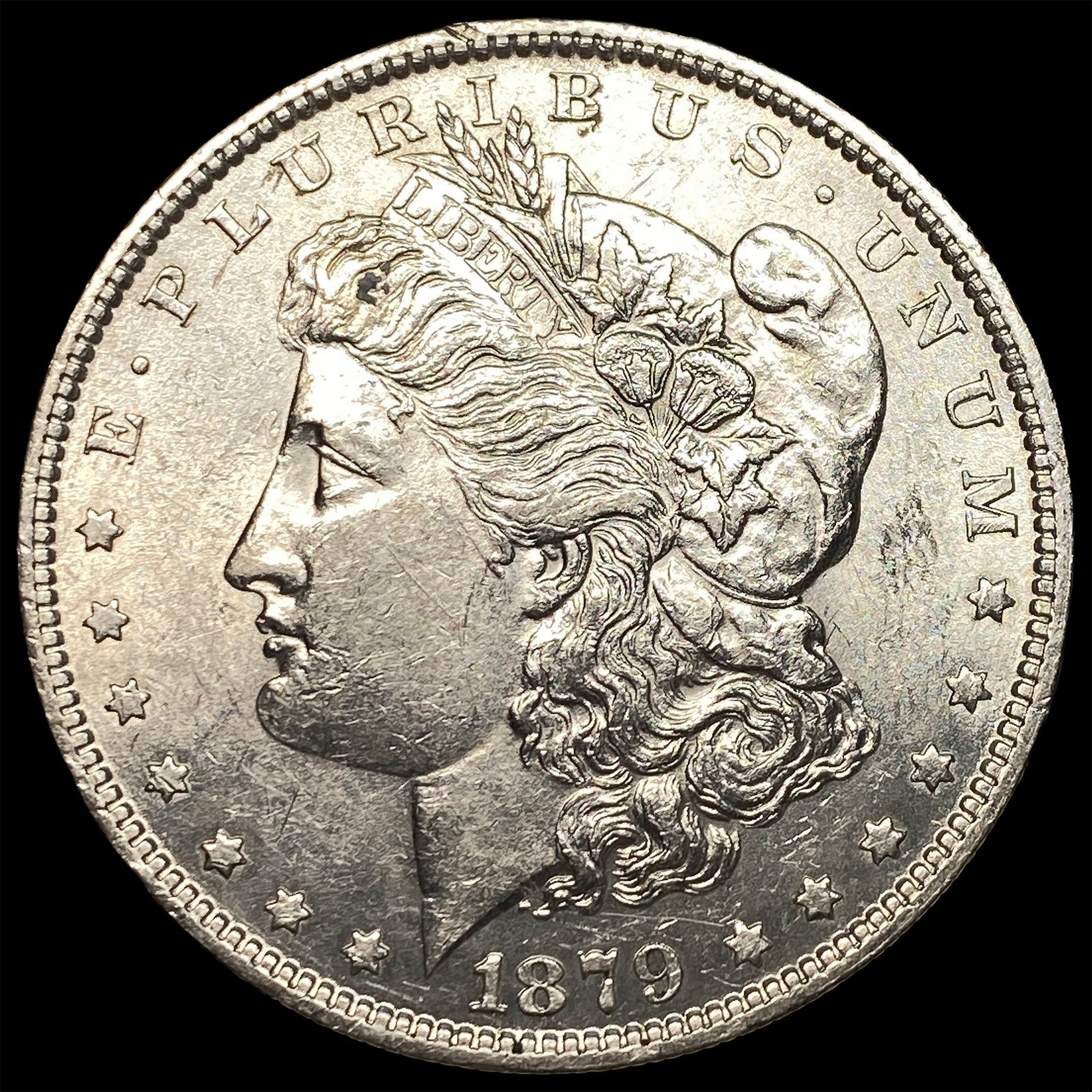 1879-S Silver Morgan Dollar UNCIRCULATED: 1879-S Silver Morgan Dollar UNCIRCULATED