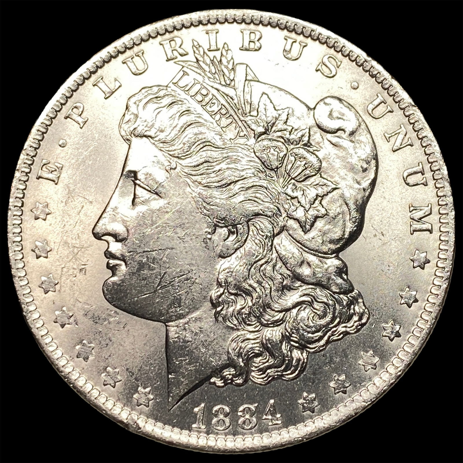 1884-O Silver Morgan Dollar CHOICE BU: 1884-O Silver Morgan Dollar CHOICE BU