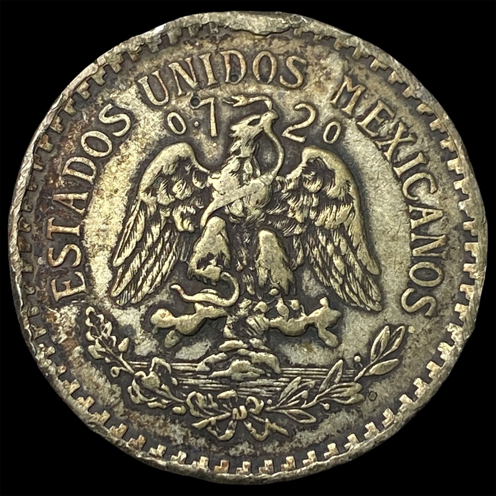 1934 Mexico Silver Peso NEARLY UNCIRCULATED: 1934 Mexico Silver Peso NEARLY UNCIRCULATED
