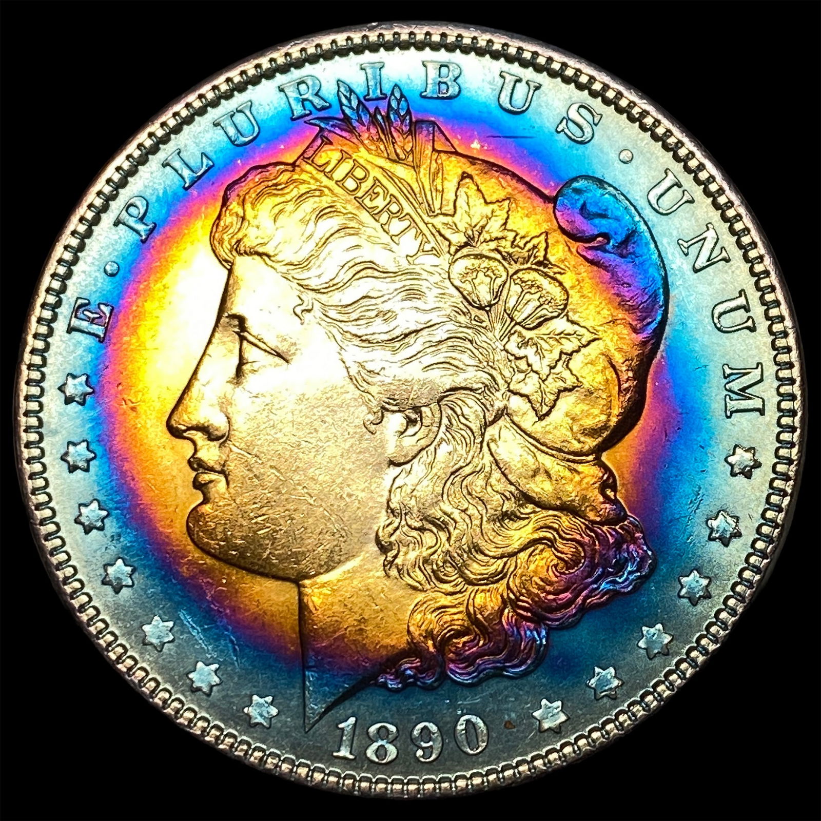 1890 Morgan Silver Dollar CHOICE BU: 1890 Morgan Silver Dollar CHOICE BU